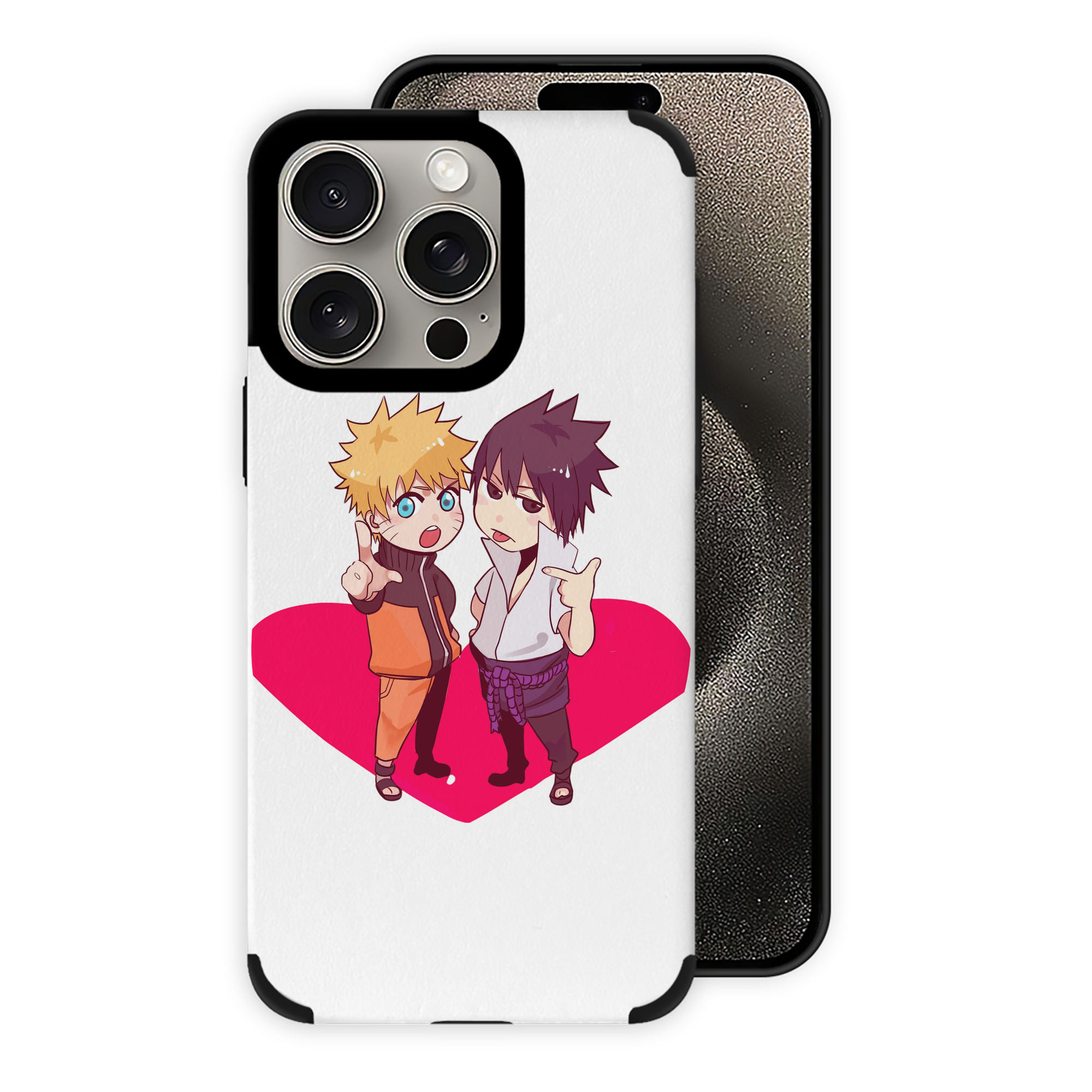 （画像用） NARUTO -ナルト- うずまき ナルト Uzumaki Naruto 【iPhone15ProMax対応】 PUレザー スマホケース 耐衝撃＆黄変防止