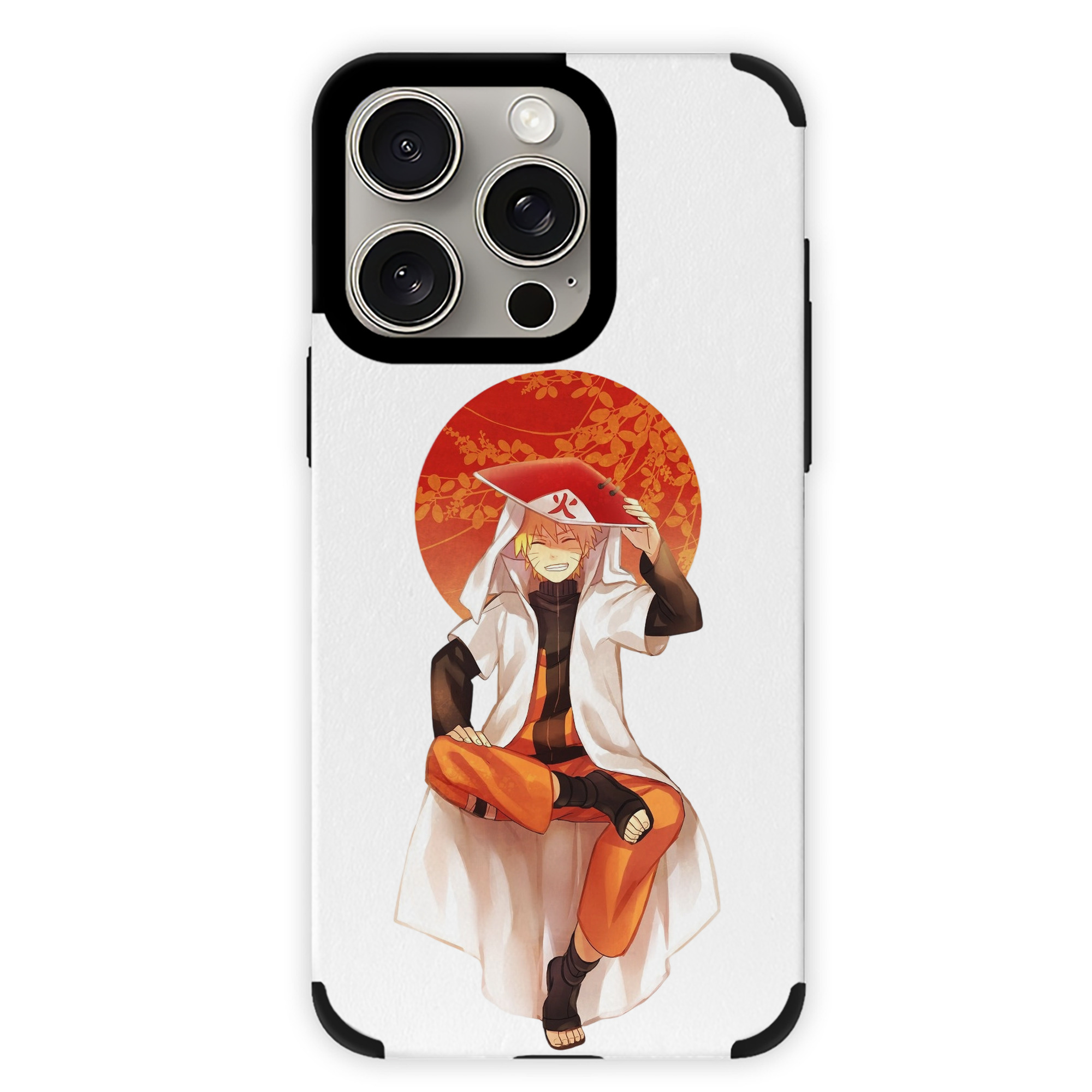 （画像用） NARUTO -ナルト- うずまき ナルト Uzumaki Naruto 【iPhone15ProMax対応】 PUレザー スマホケース 耐衝撃＆黄変防止