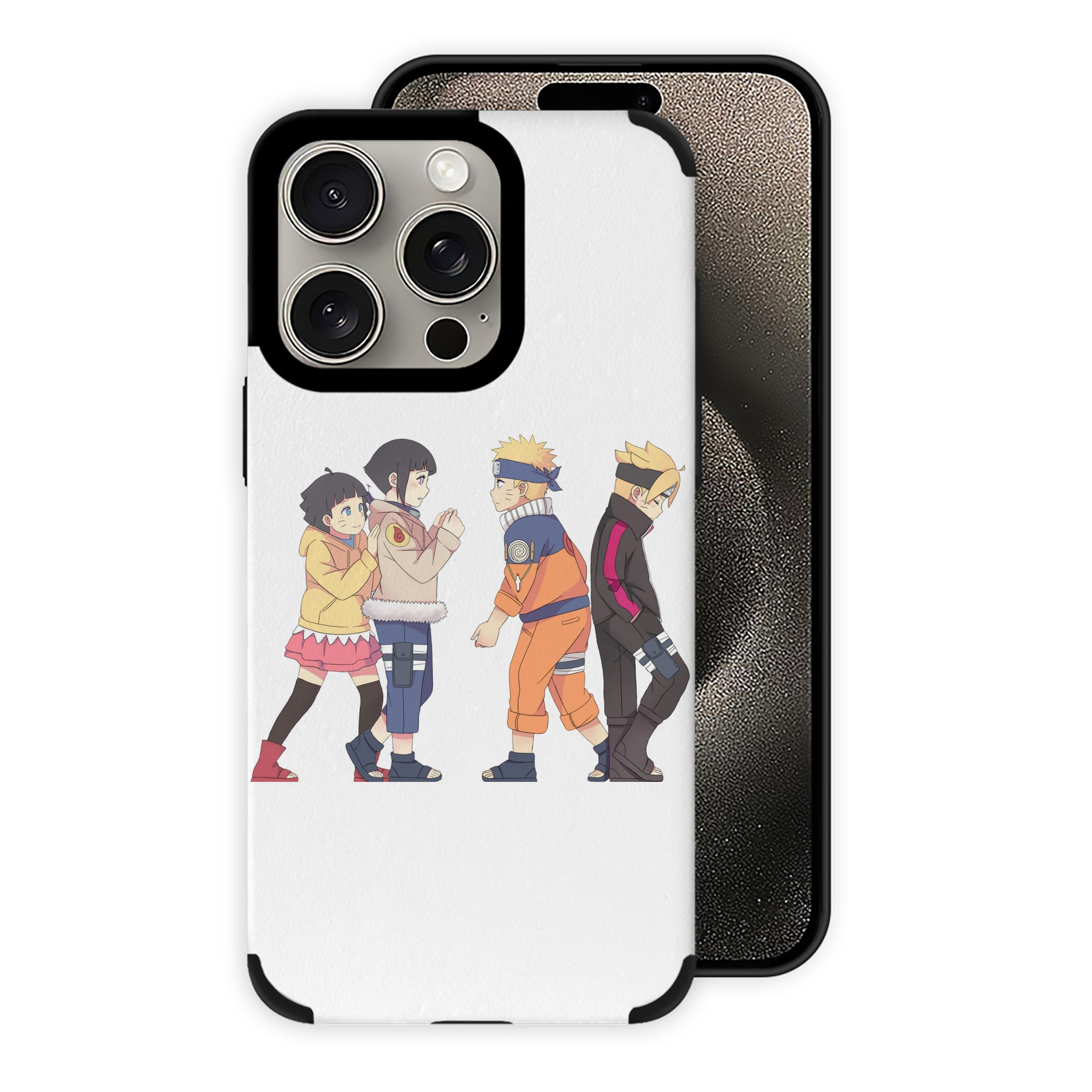 （画像用） NARUTO -ナルト- うずまき ナルト Uzumaki Naruto 【iPhone15ProMax対応】 PUレザー スマホケース 耐衝撃＆黄変防止