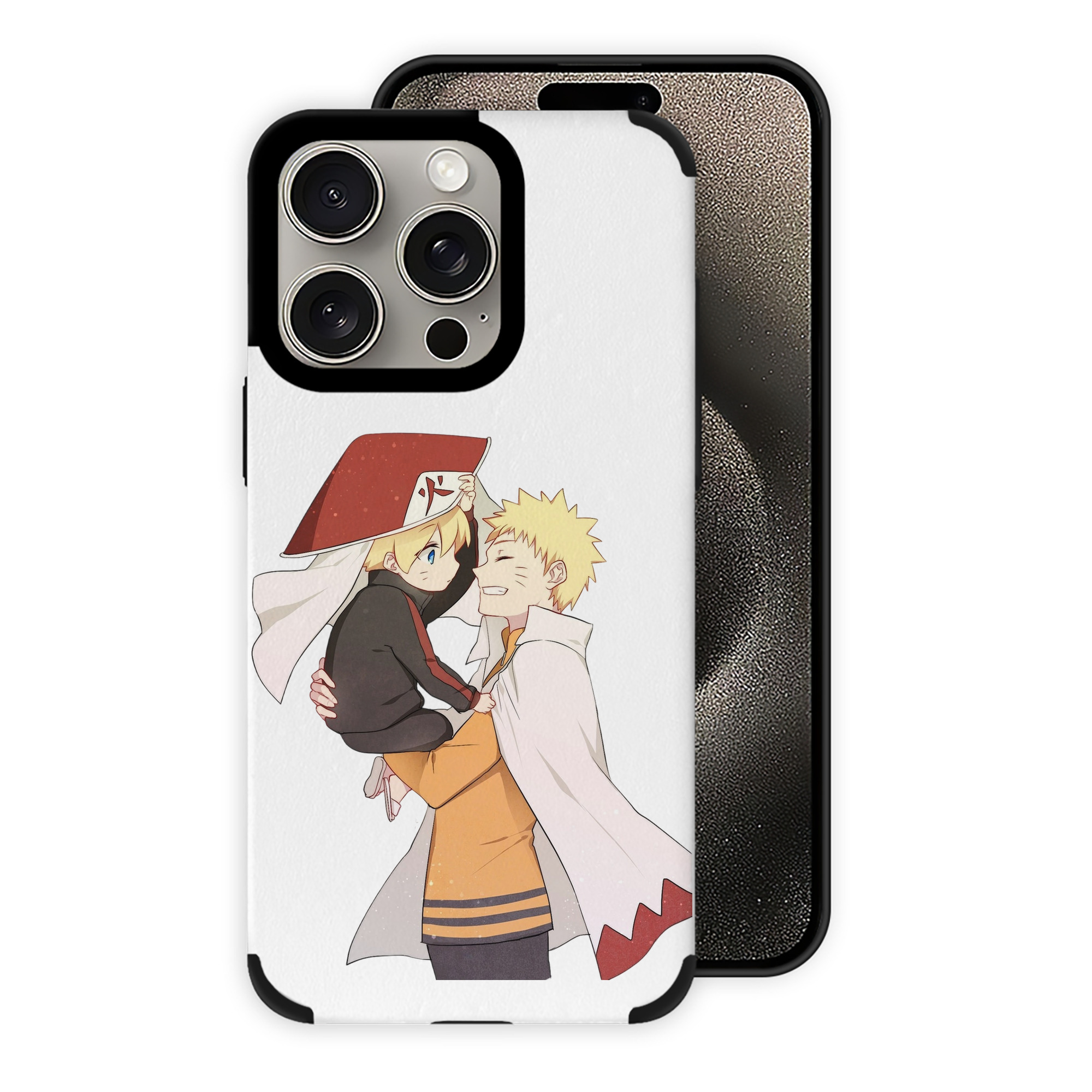（画像用） NARUTO -ナルト- うずまき ナルト Uzumaki Naruto 【iPhone15ProMax対応】 PUレザー スマホケース 耐衝撃＆黄変防止
