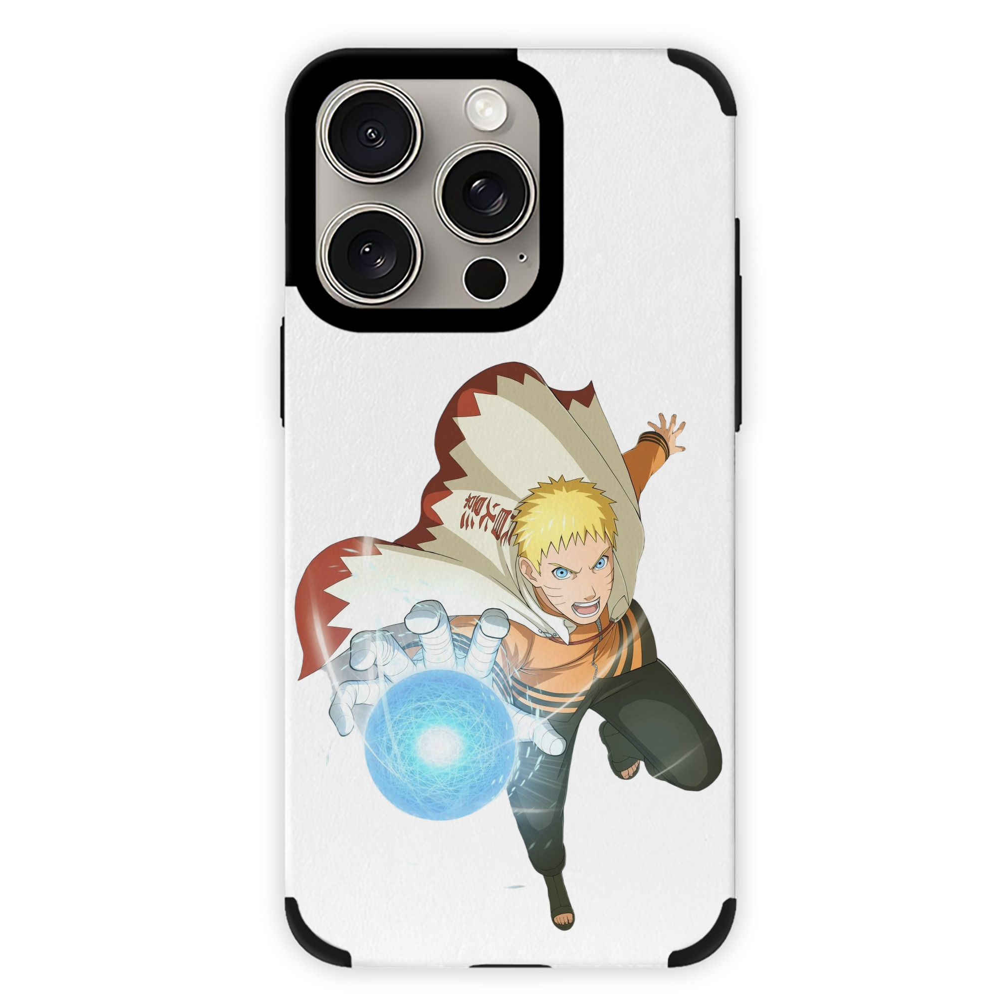 （画像用） NARUTO -ナルト- うずまき ナルト Uzumaki Naruto 【iPhone15ProMax対応】 PUレザー スマホケース 耐衝撃＆黄変防止