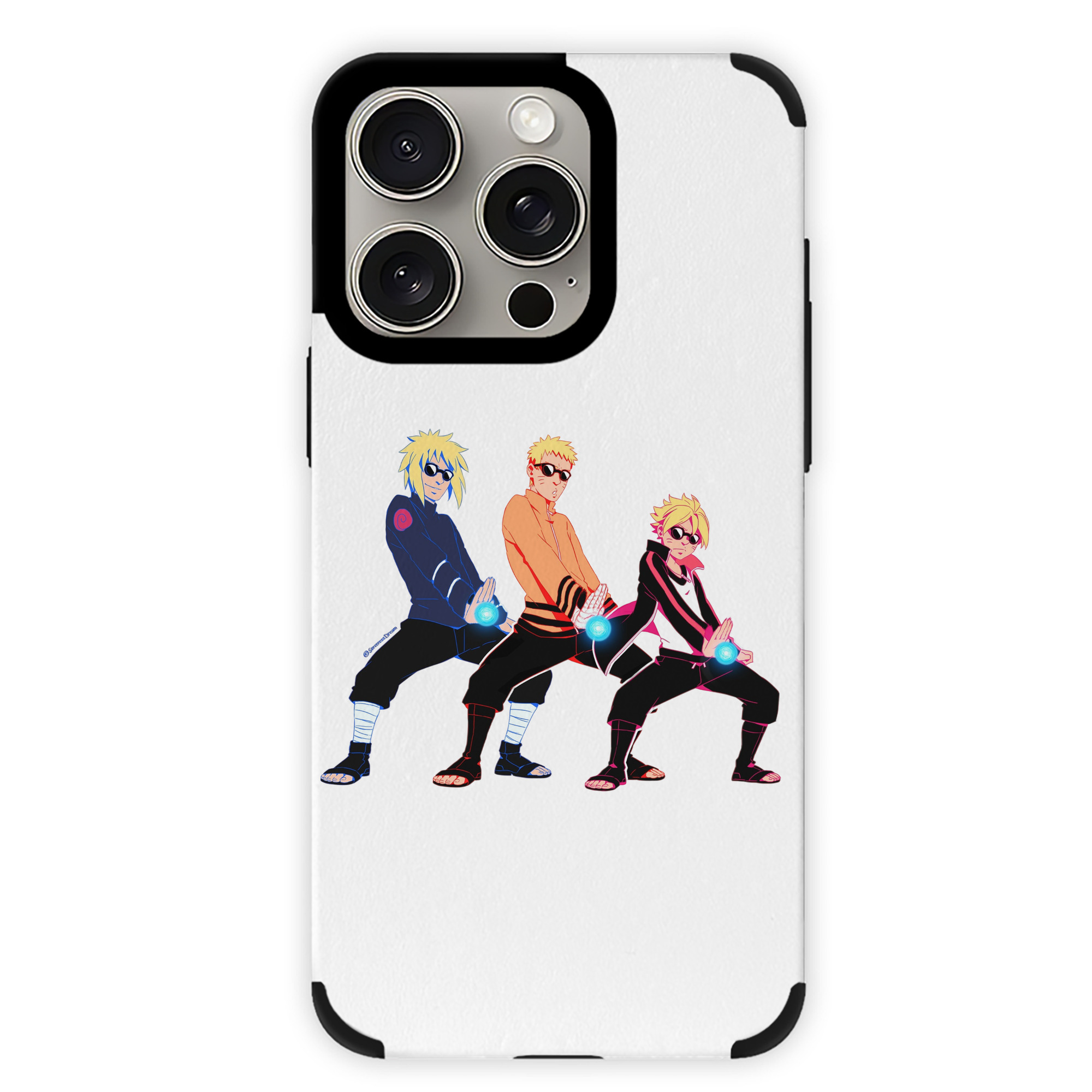 （画像用） NARUTO -ナルト- うずまき ナルト Uzumaki Naruto 【iPhone15ProMax対応】 PUレザー スマホケース 耐衝撃＆黄変防止
