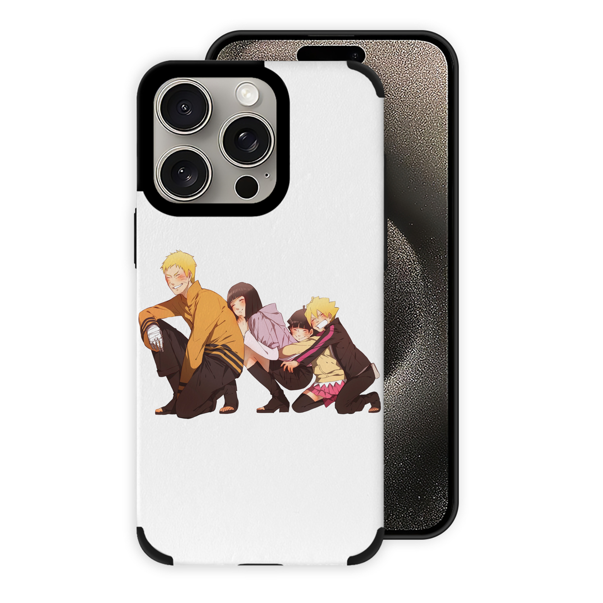 （画像用） NARUTO -ナルト- うずまき ナルト Uzumaki Naruto 【iPhone15ProMax対応】 PUレザー スマホケース 耐衝撃＆黄変防止