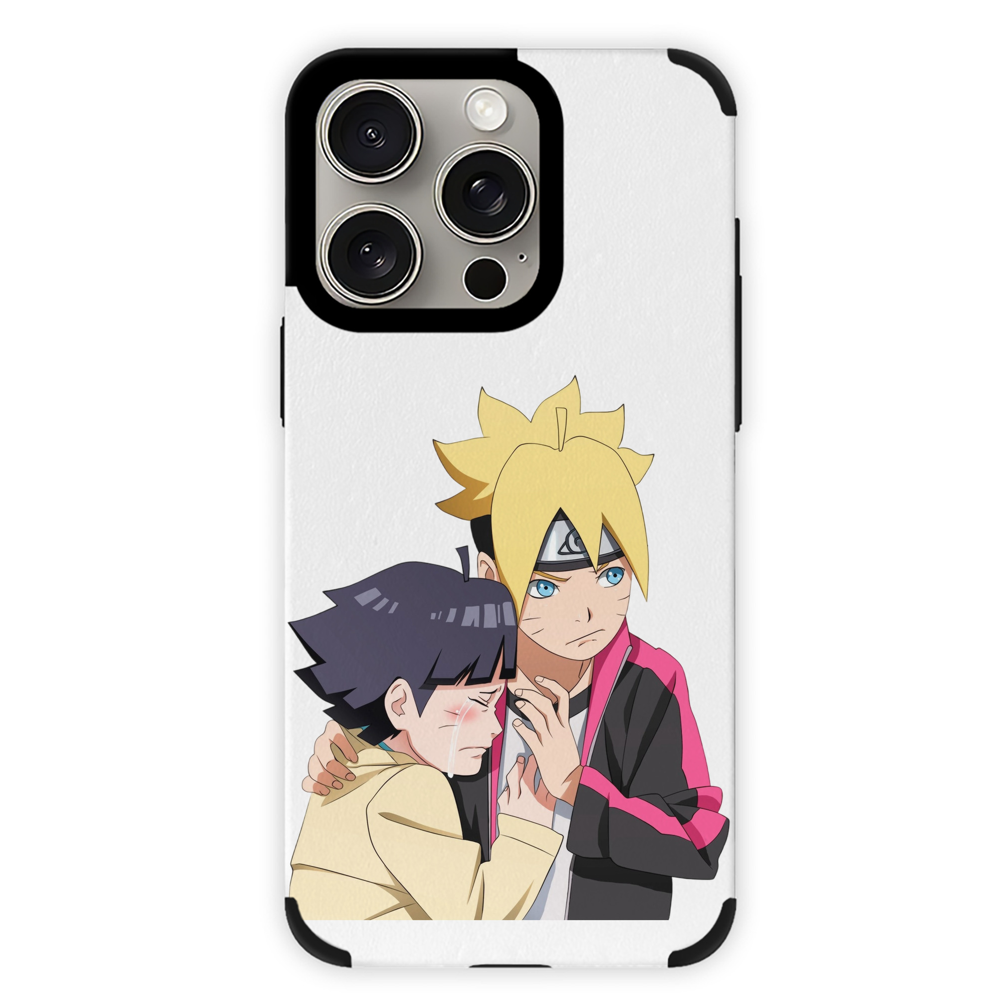 （画像用） NARUTO -ナルト- うずまき ボルト Uzumaki Boruto 【iPhone15ProMax対応】 PUレザー スマホケース 耐衝撃＆黄変防止