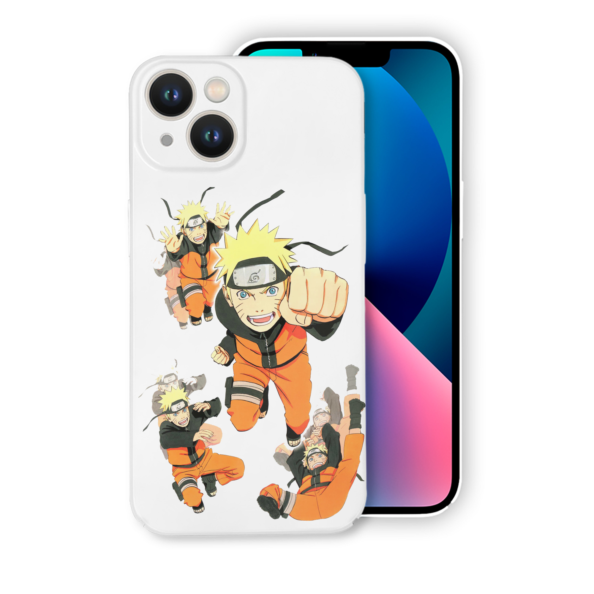 （画像用） NARUTO -ナルト- うずまき ナルト Uzumaki Naruto 【iPhone 14シリーズ対応】ハードケース