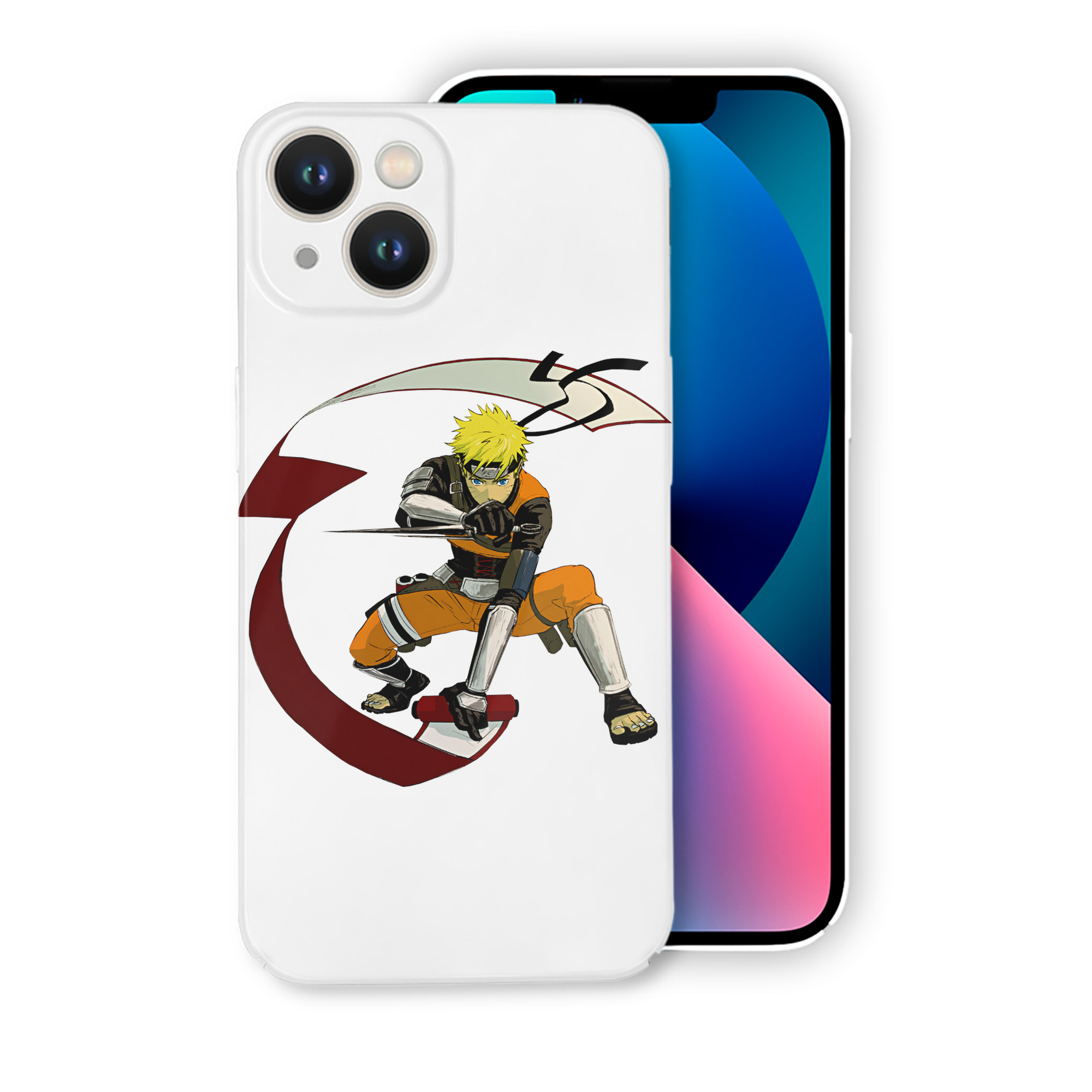 （画像用） NARUTO -ナルト- うずまき ナルト Uzumaki Naruto 【iPhone 14シリーズ対応】ハードケース