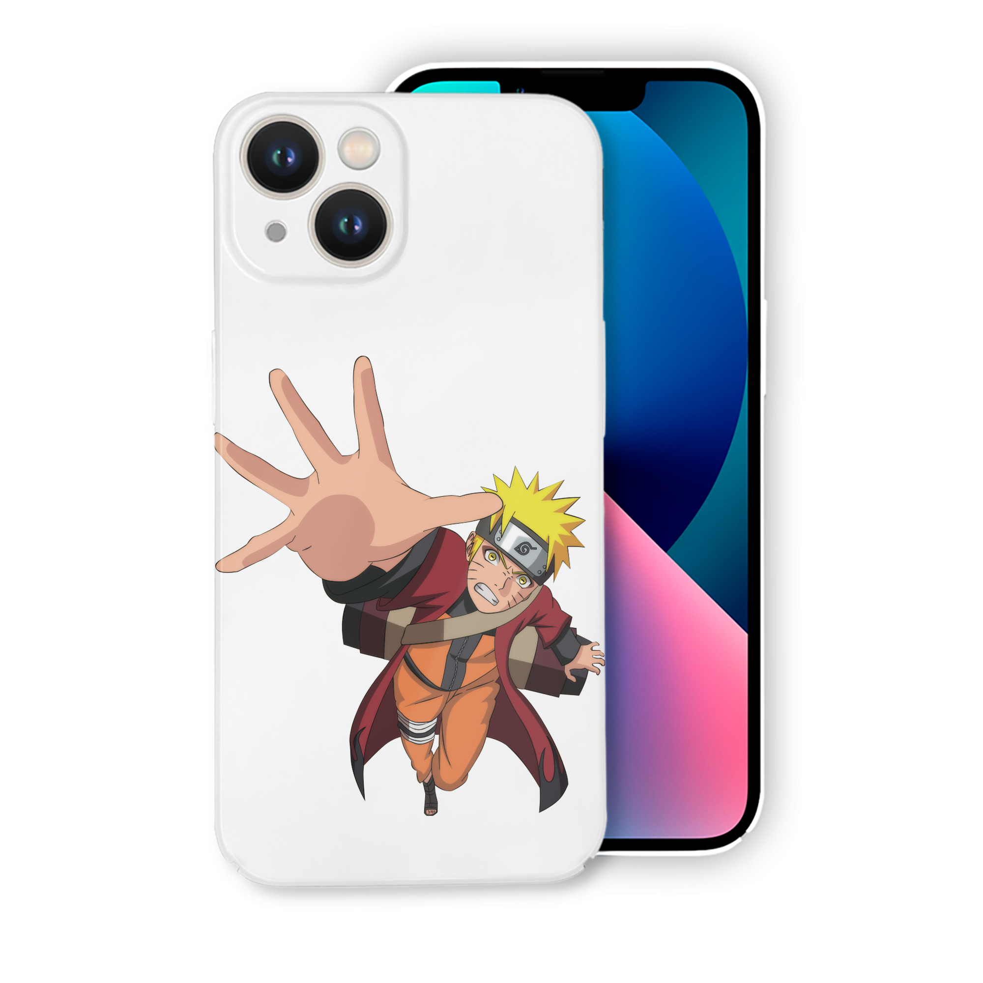 （画像用） NARUTO -ナルト- うずまき ナルト Uzumaki Naruto 【iPhone 14シリーズ対応】ハードケース