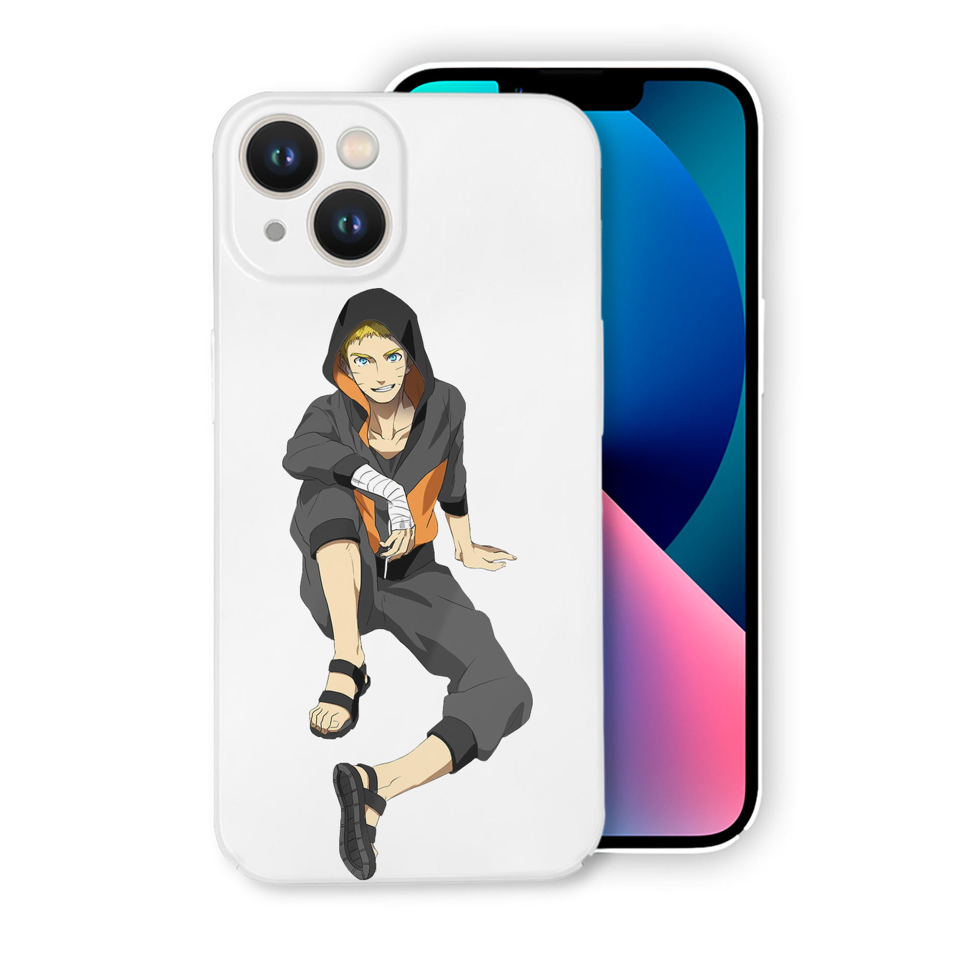 （画像用） NARUTO -ナルト- うずまき ナルト Uzumaki Naruto 【iPhone 14シリーズ対応】ハードケース