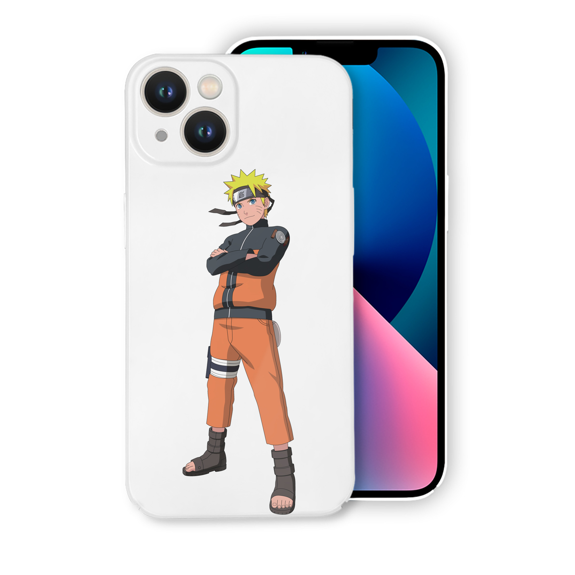 （画像用） NARUTO -ナルト- うずまき ナルト Uzumaki Naruto 【iPhone 14シリーズ対応】ハードケース