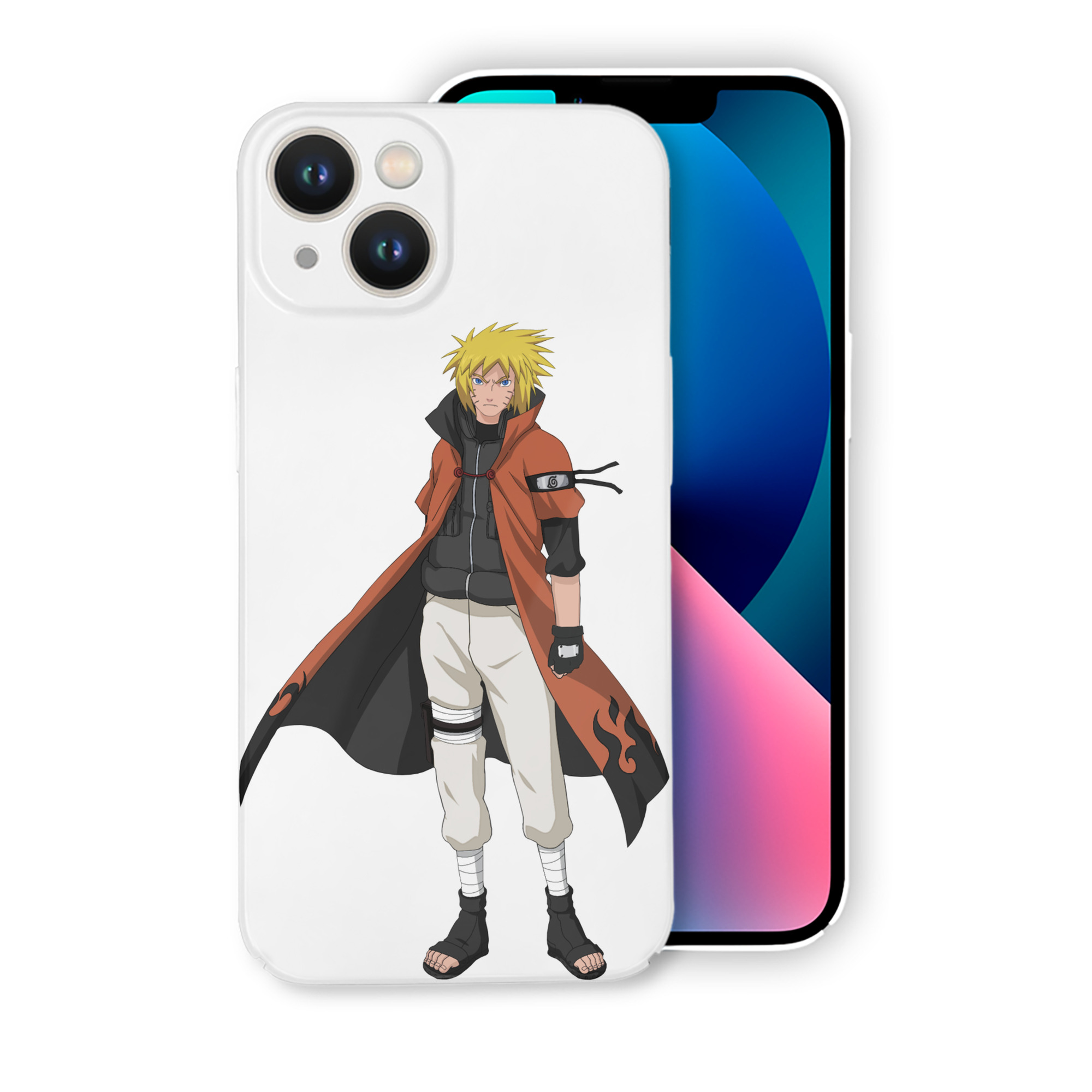 （画像用） NARUTO -ナルト- うずまき ナルト Uzumaki Naruto 【iPhone 14シリーズ対応】ハードケース