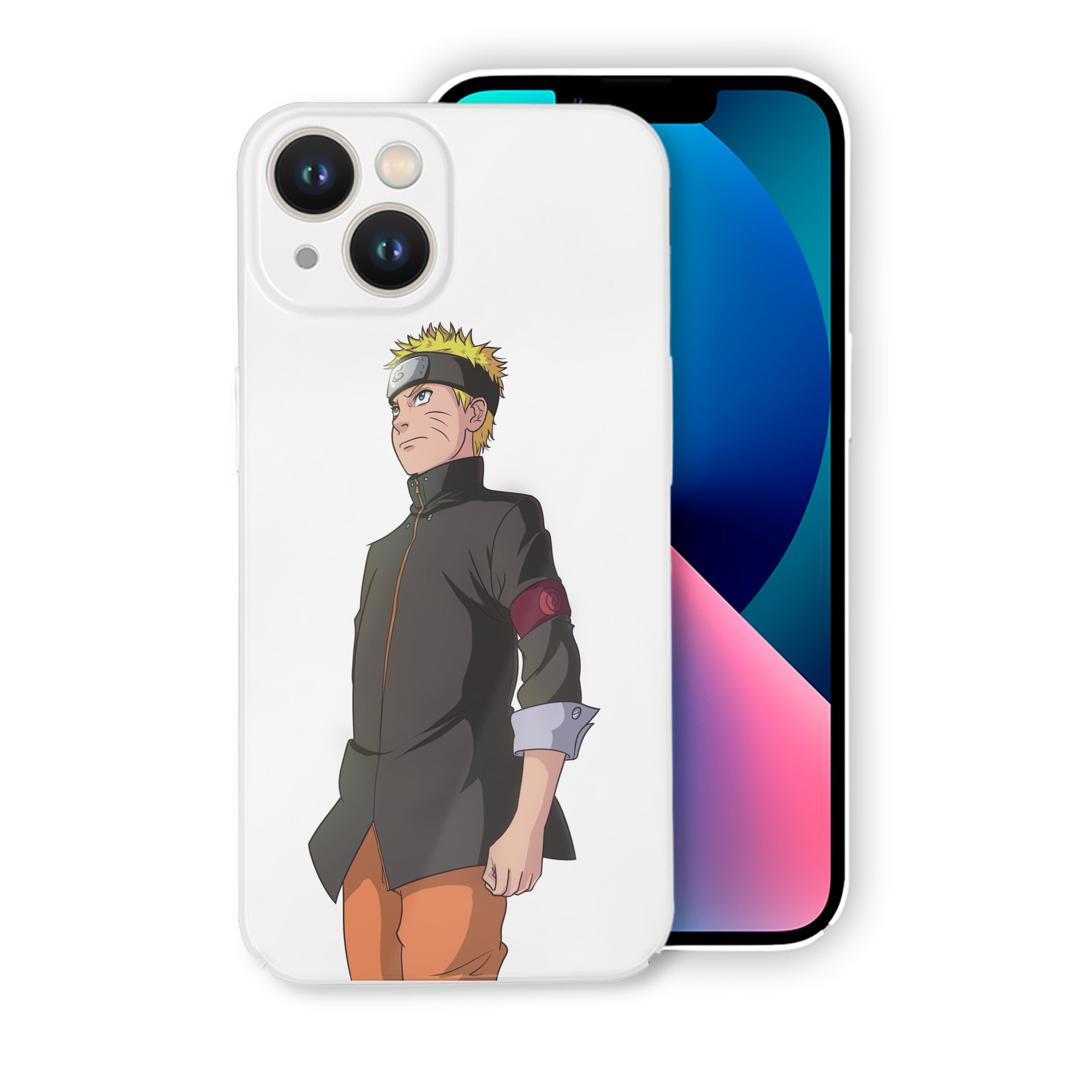 （画像用） NARUTO -ナルト- うずまき ナルト Uzumaki Naruto 【iPhone 14シリーズ対応】ハードケース