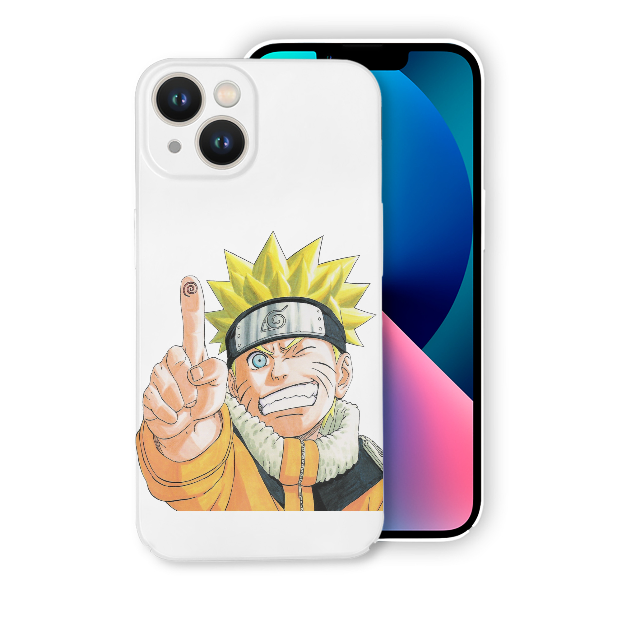 （画像用） NARUTO -ナルト- うずまき ナルト Uzumaki Naruto 【iPhone 14シリーズ対応】ハードケース