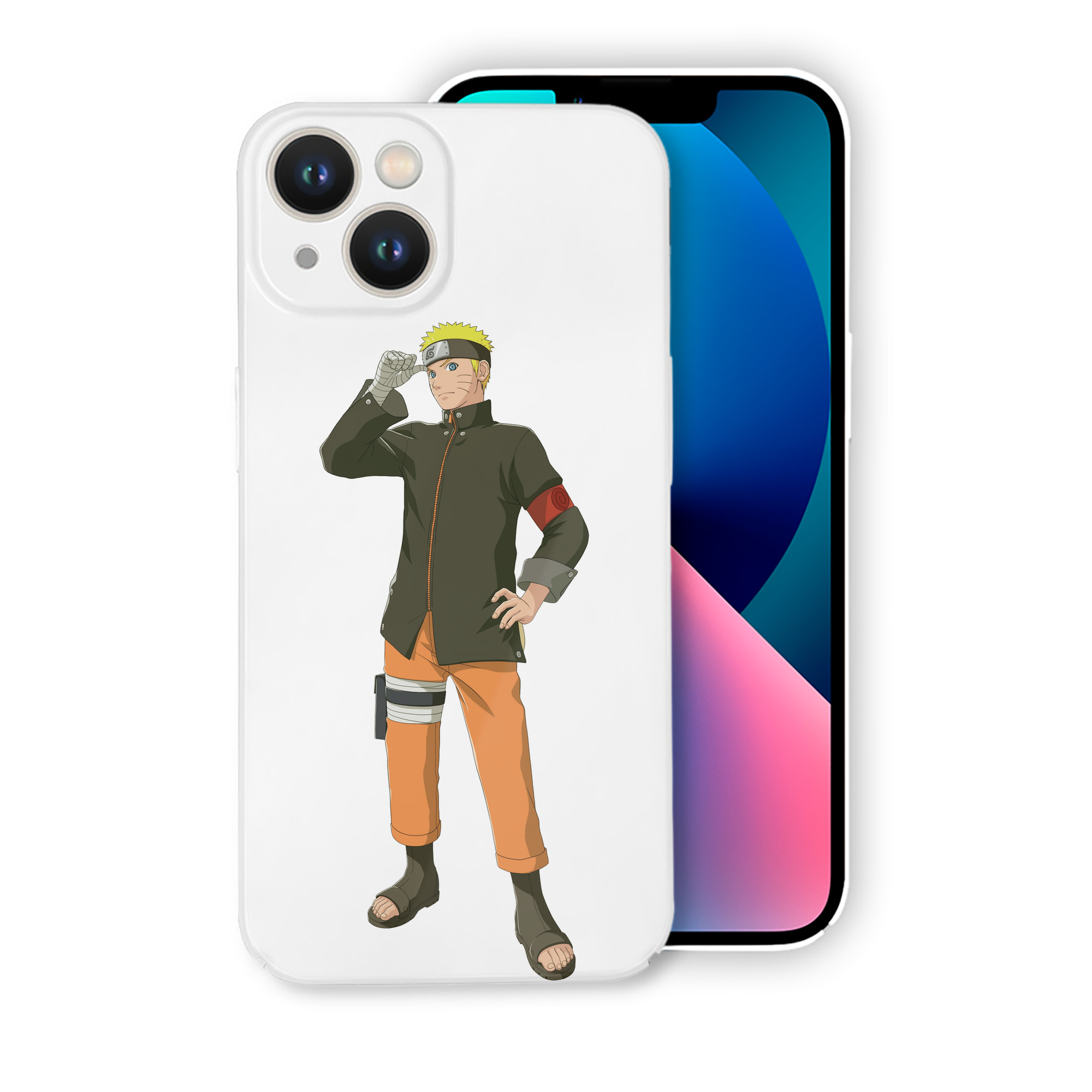 （画像用） NARUTO -ナルト- うずまき ナルト Uzumaki Naruto 【iPhone 14シリーズ対応】ハードケース