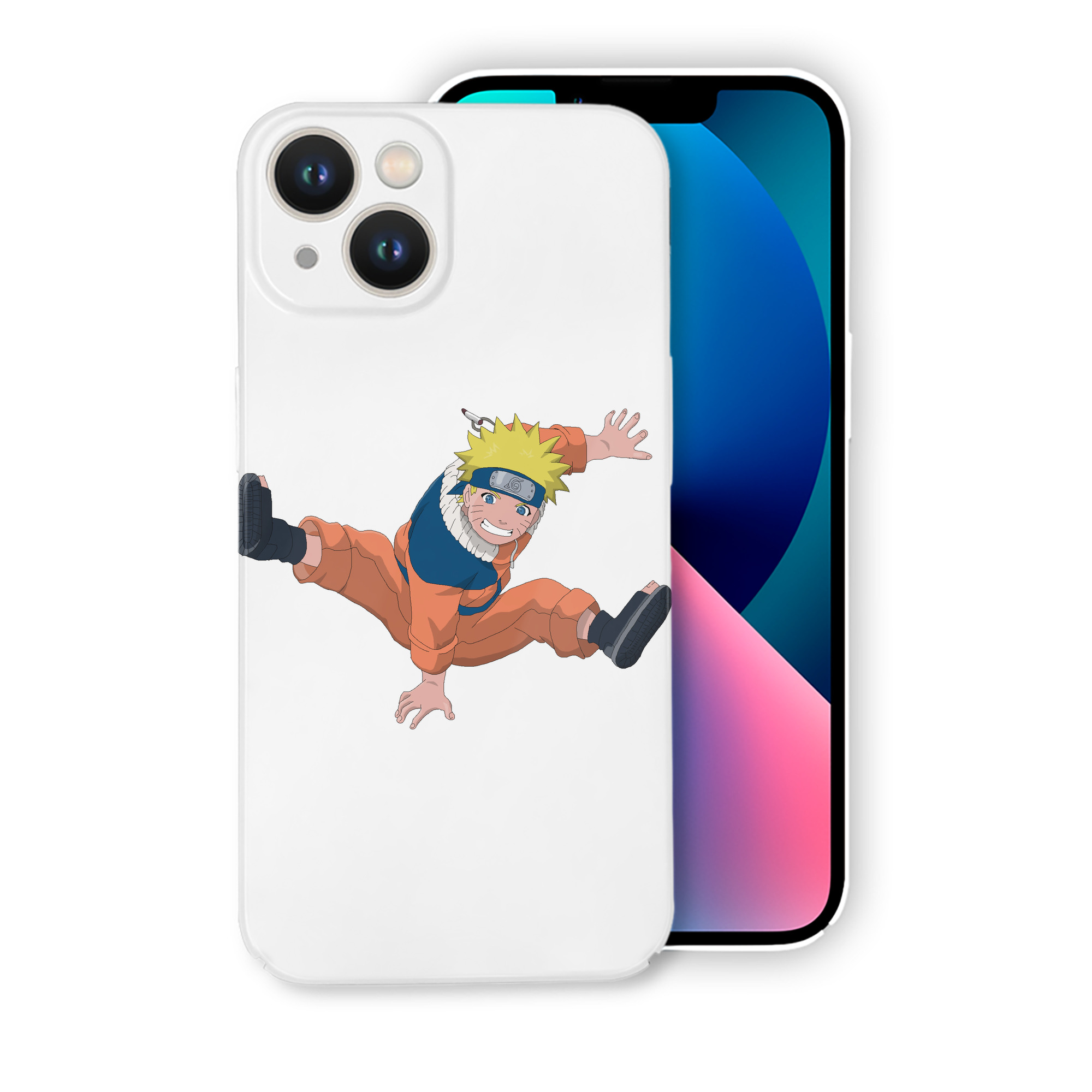 （画像用） NARUTO -ナルト- うずまき ナルト Uzumaki Naruto 【iPhone 14シリーズ対応】ハードケース