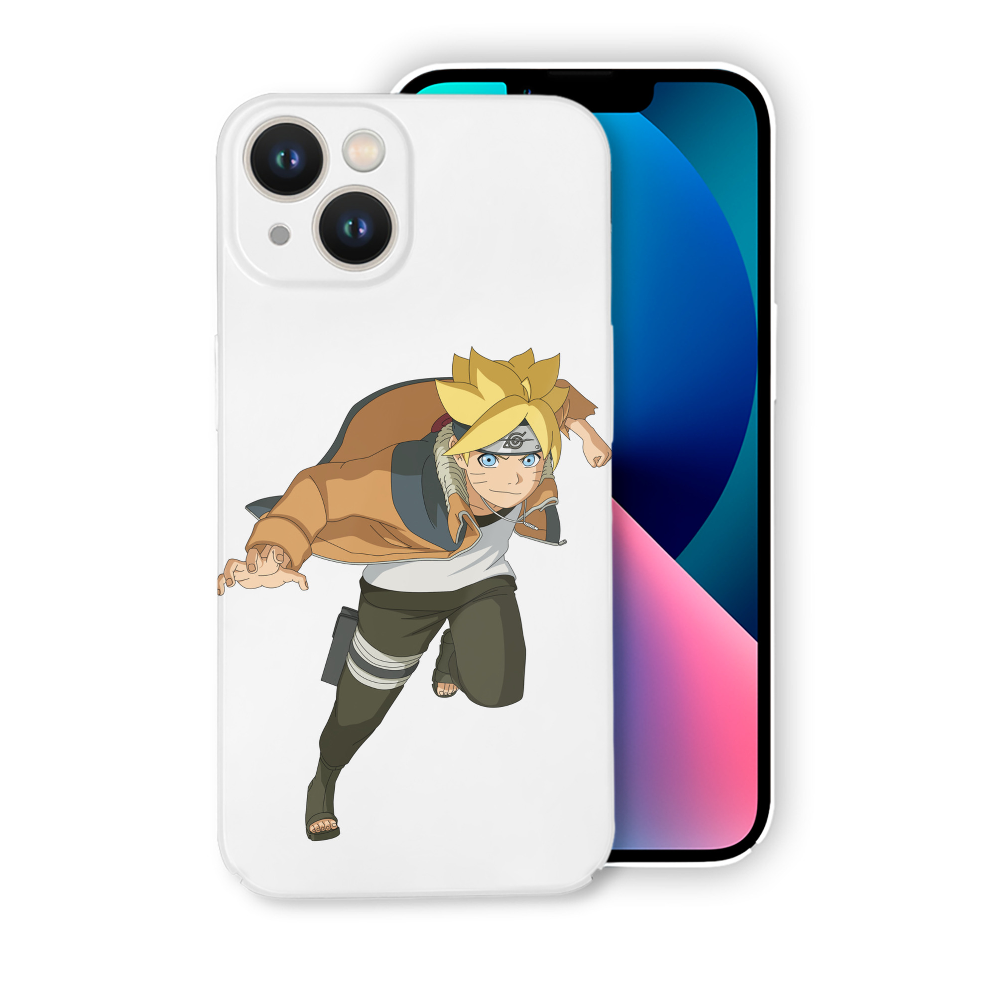 （画像用） NARUTO -ナルト- うずまき ナルト Uzumaki Naruto 【iPhone 14シリーズ対応】ハードケース