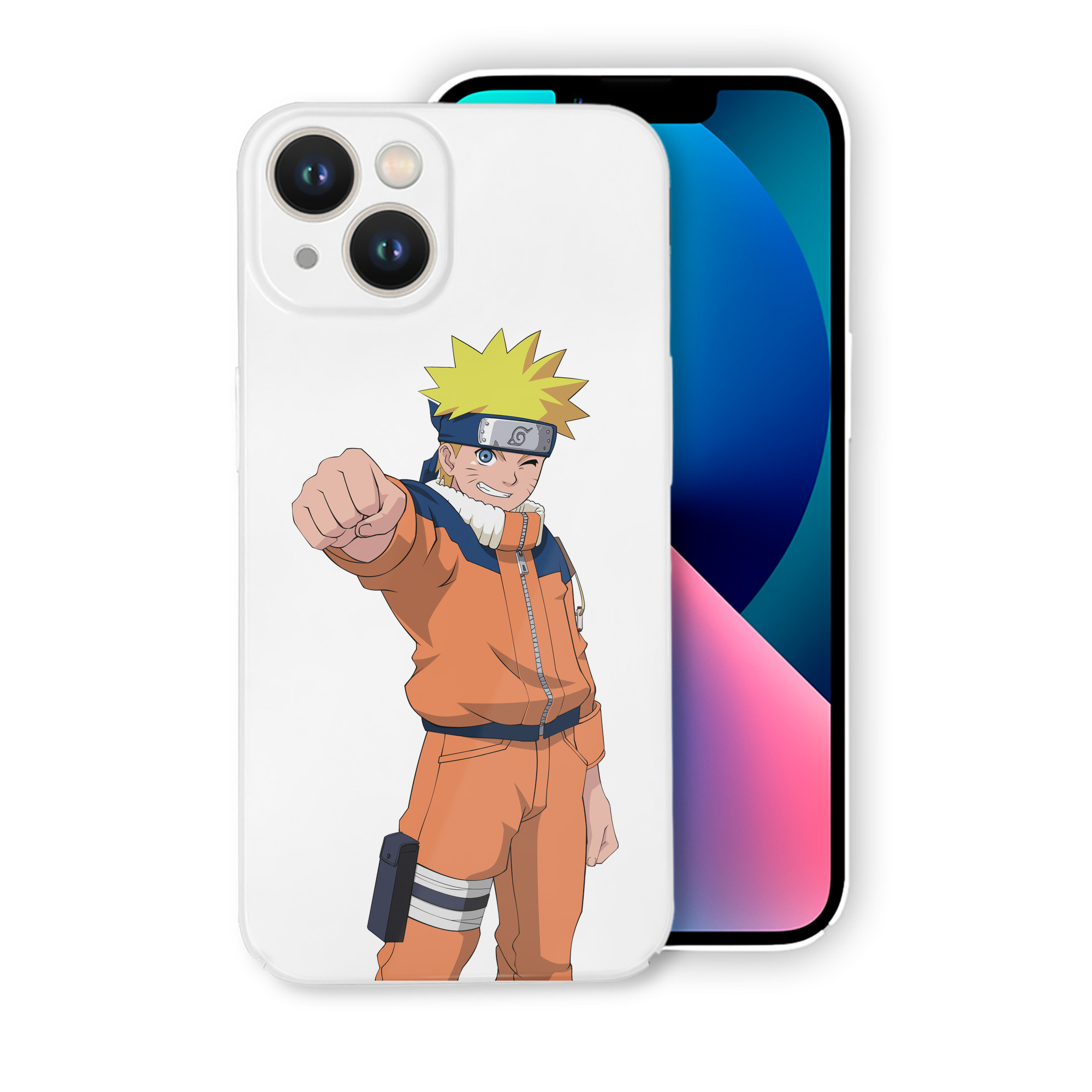 （画像用） NARUTO -ナルト- うずまき ナルト Uzumaki Naruto 【iPhone 14シリーズ対応】ハードケース