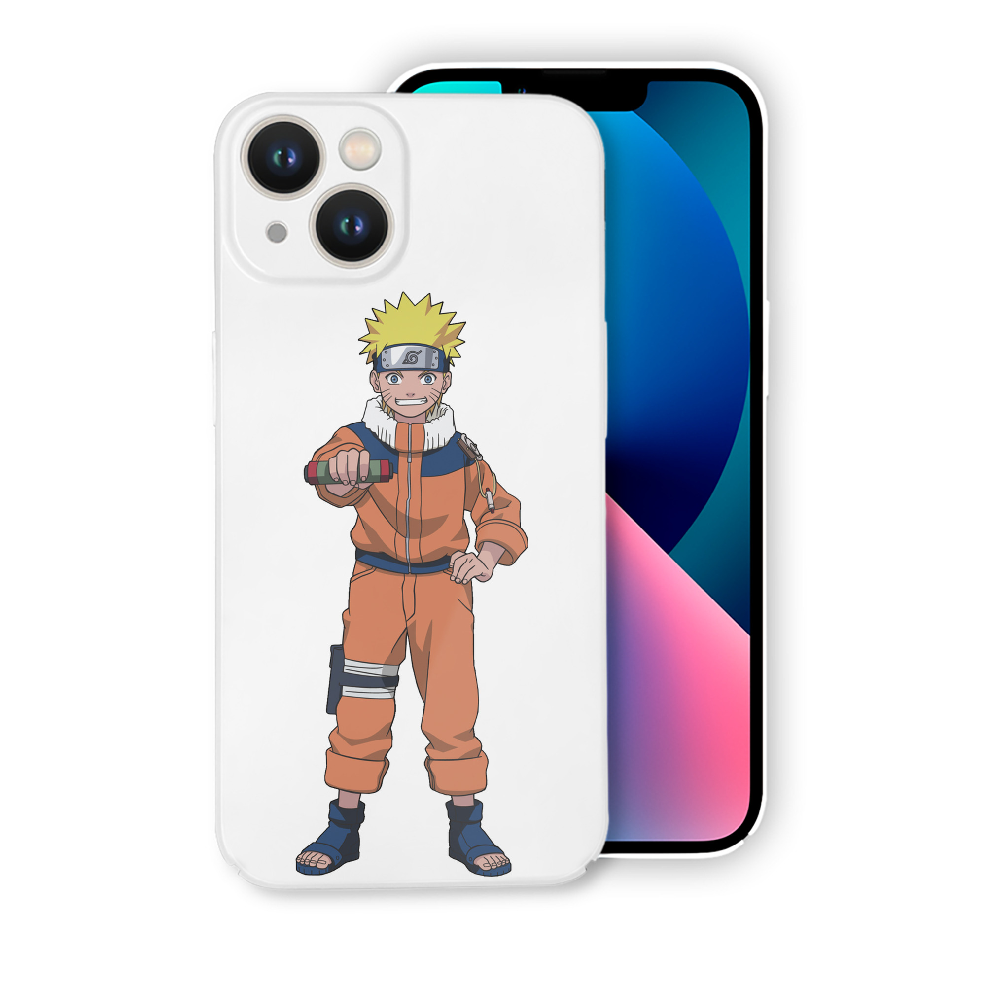 （画像用） NARUTO -ナルト- うずまき ナルト Uzumaki Naruto 【iPhone 14シリーズ対応】ハードケース