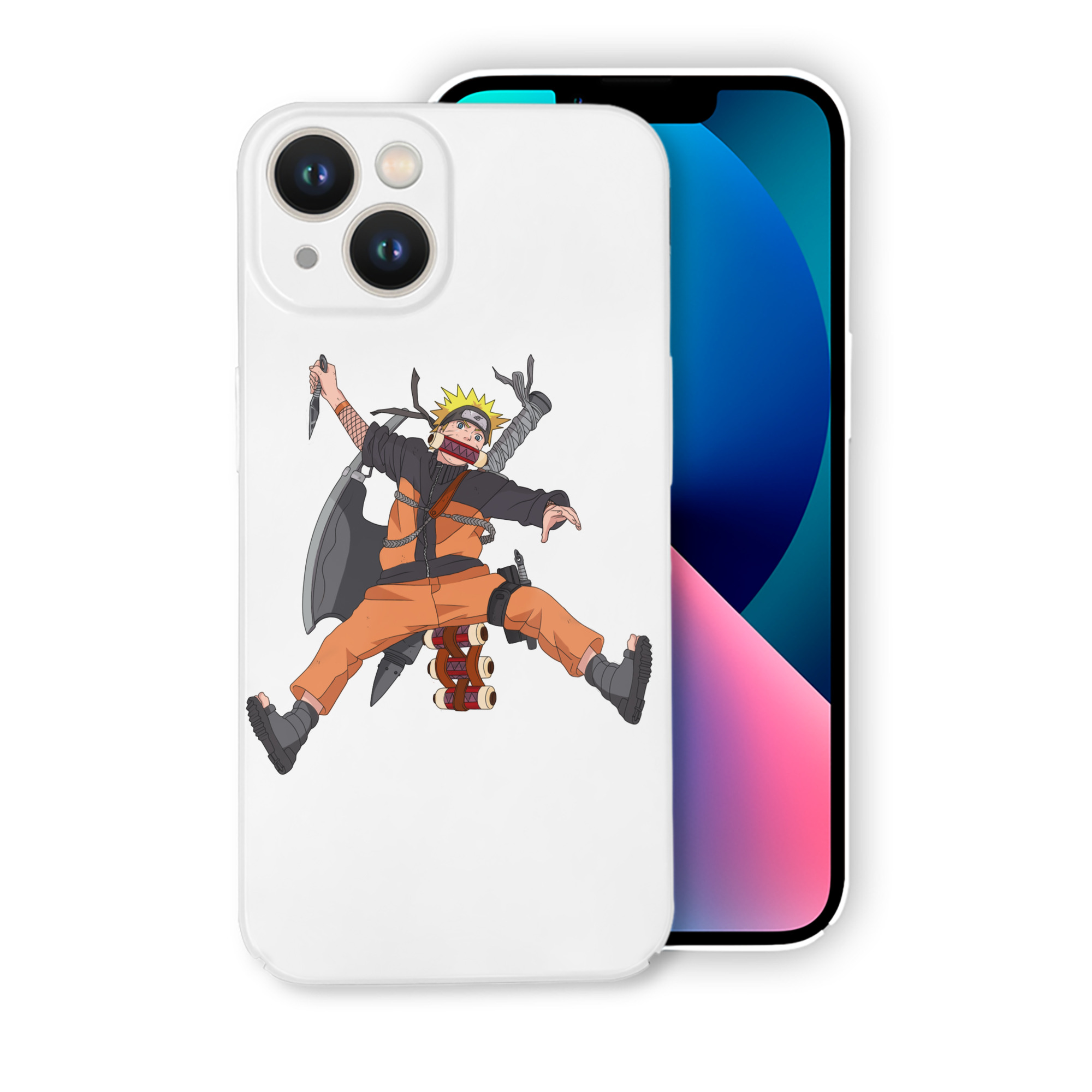 （画像用） NARUTO -ナルト- うずまき ナルト Uzumaki Naruto 【iPhone 14シリーズ対応】ハードケース