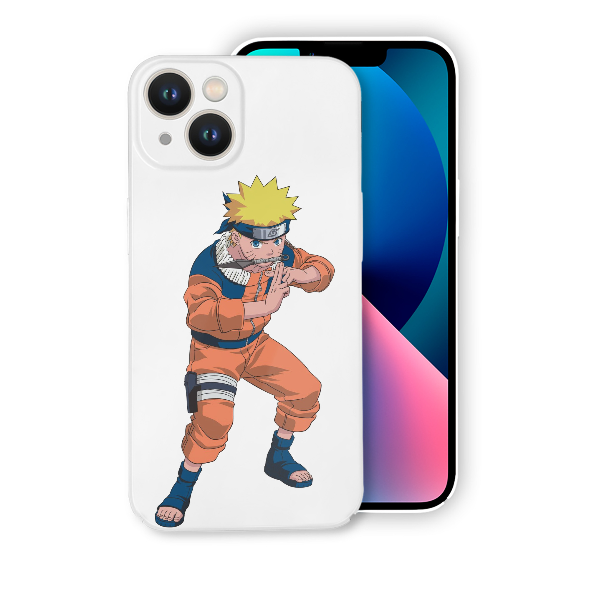 （画像用） NARUTO -ナルト- うずまき ナルト Uzumaki Naruto 【iPhone 14シリーズ対応】ハードケース