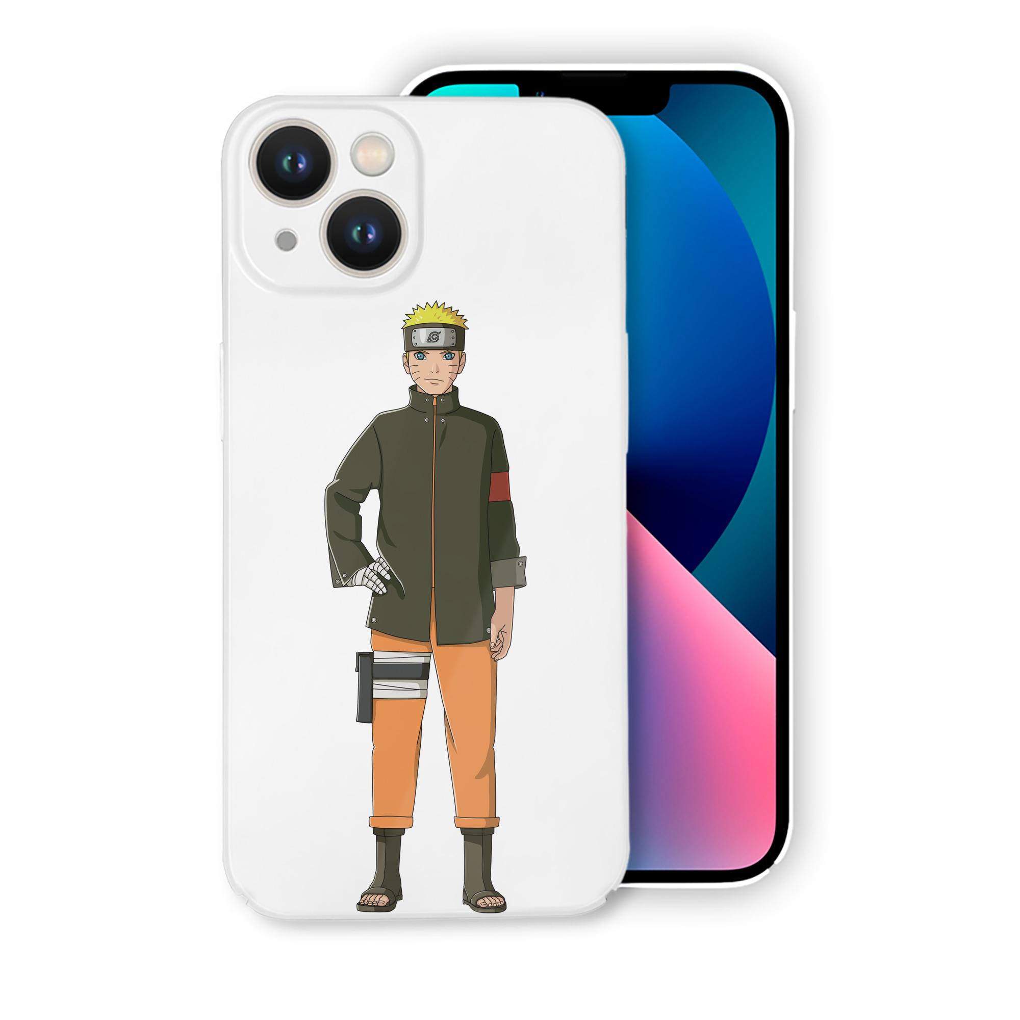 （画像用） NARUTO -ナルト- うずまき ナルト Uzumaki Naruto 【iPhone 14シリーズ対応】ハードケース