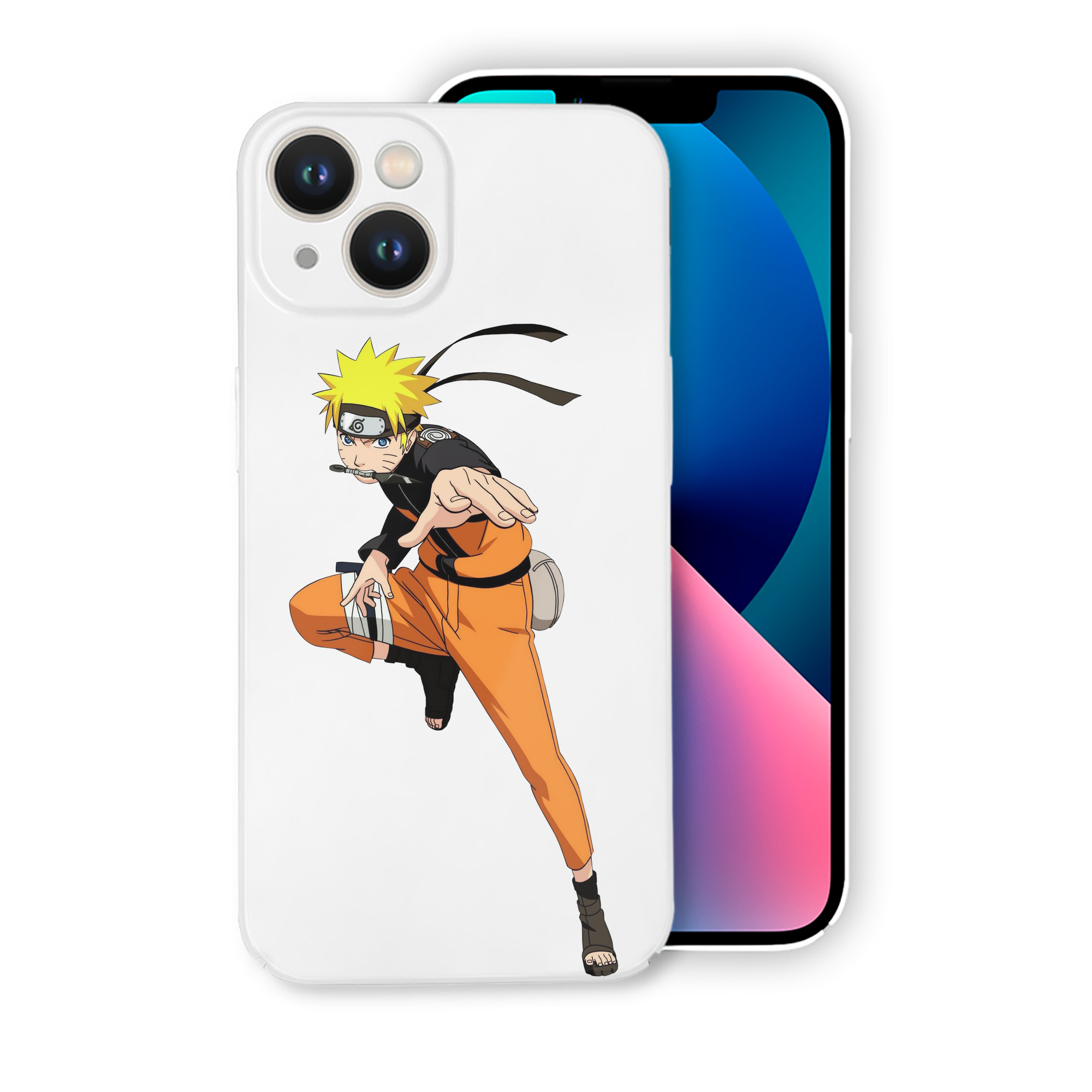（画像用） NARUTO -ナルト- うずまき ナルト Uzumaki Naruto 【iPhone 14シリーズ対応】ハードケース
