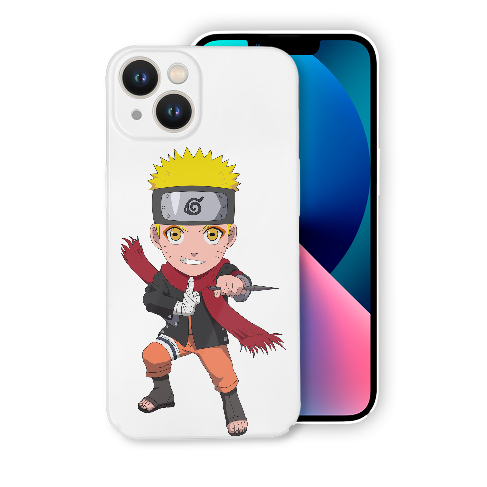 （画像用） NARUTO -ナルト- うずまき ナルト Uzumaki Naruto 【iPhone 14シリーズ対応】ハードケース