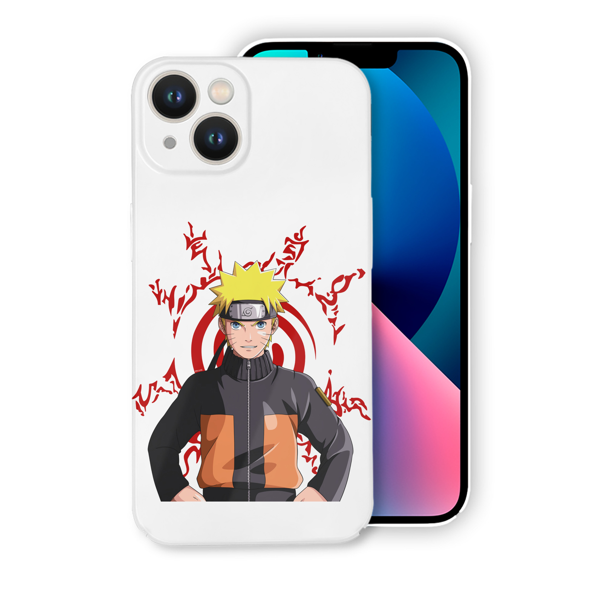（画像用） NARUTO -ナルト- うずまき ナルト Uzumaki Naruto 【iPhone 14シリーズ対応】ハードケース
