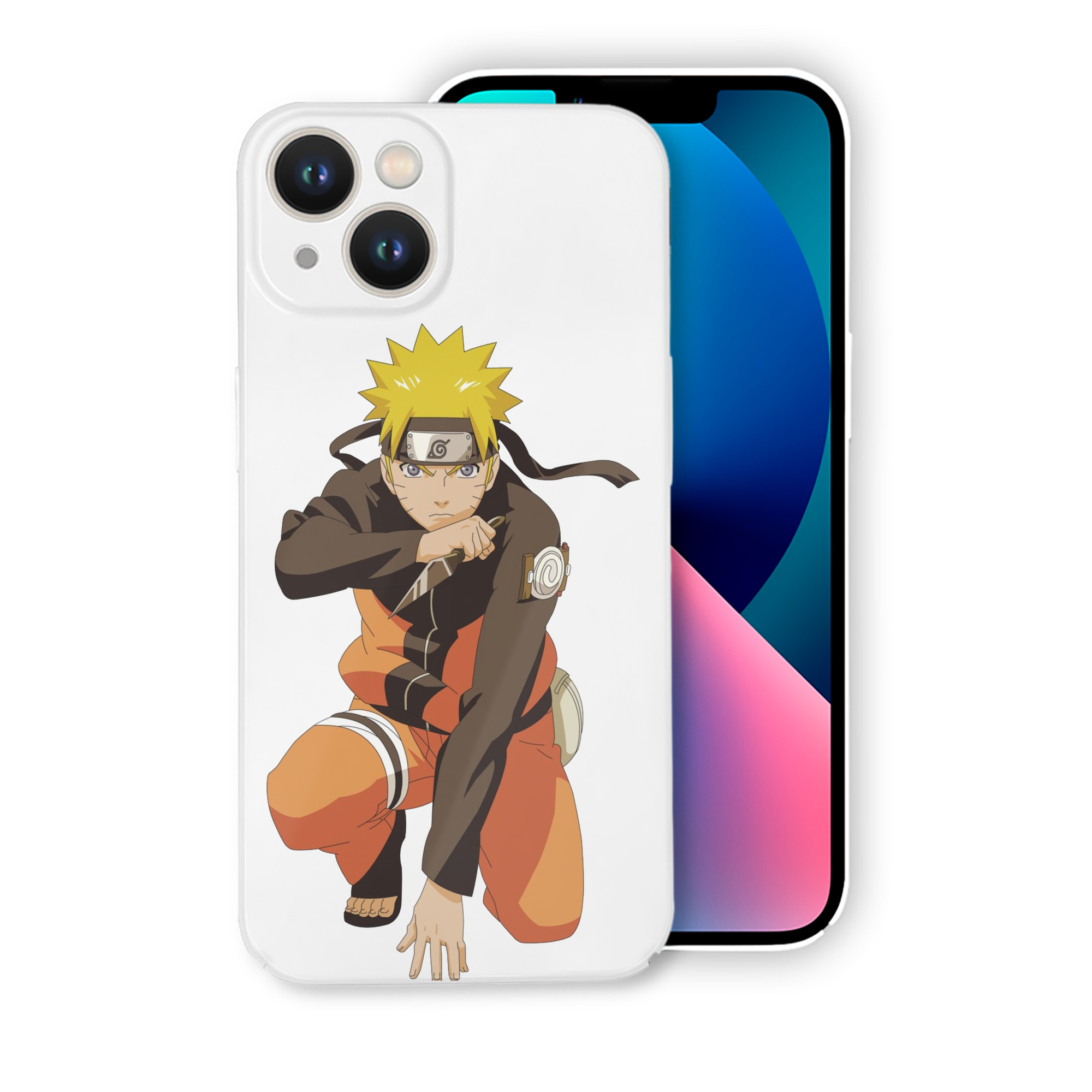 （画像用） NARUTO -ナルト- うずまき ナルト Uzumaki Naruto 【iPhone 14シリーズ対応】ハードケース