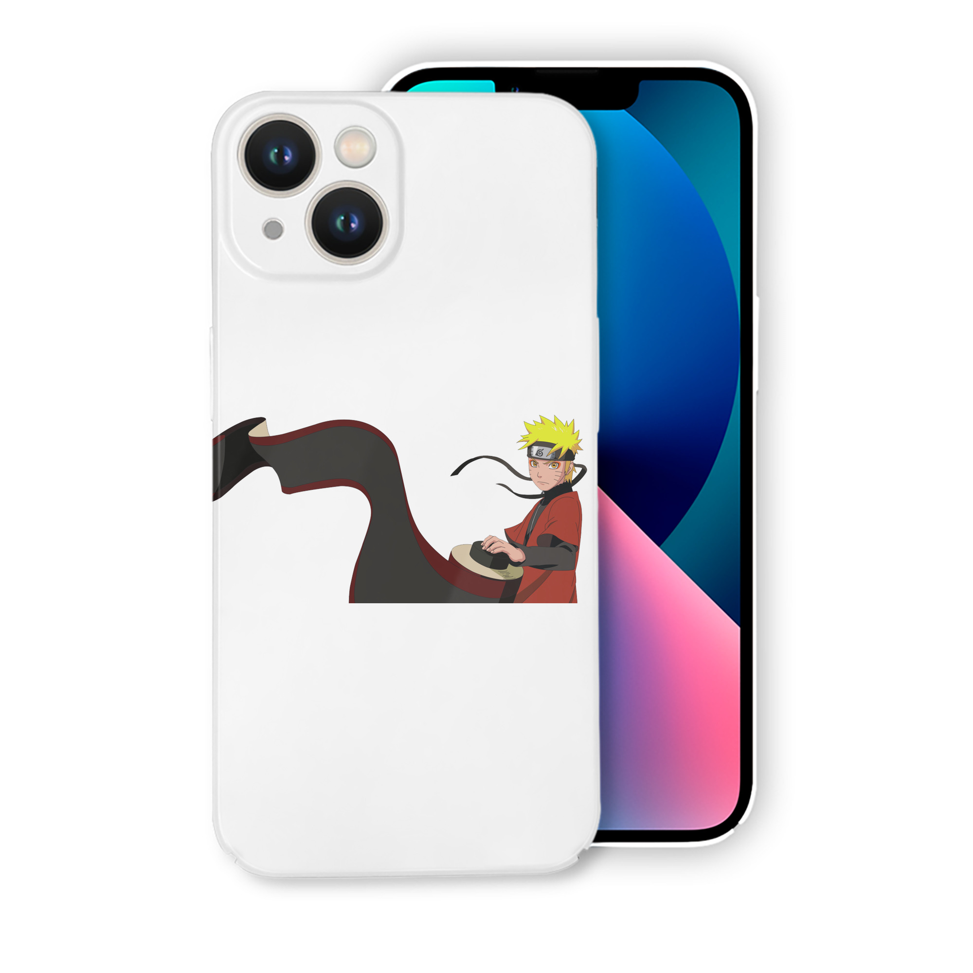 （画像用） NARUTO -ナルト- うずまき ナルト Uzumaki Naruto 【iPhone 14シリーズ対応】ハードケース