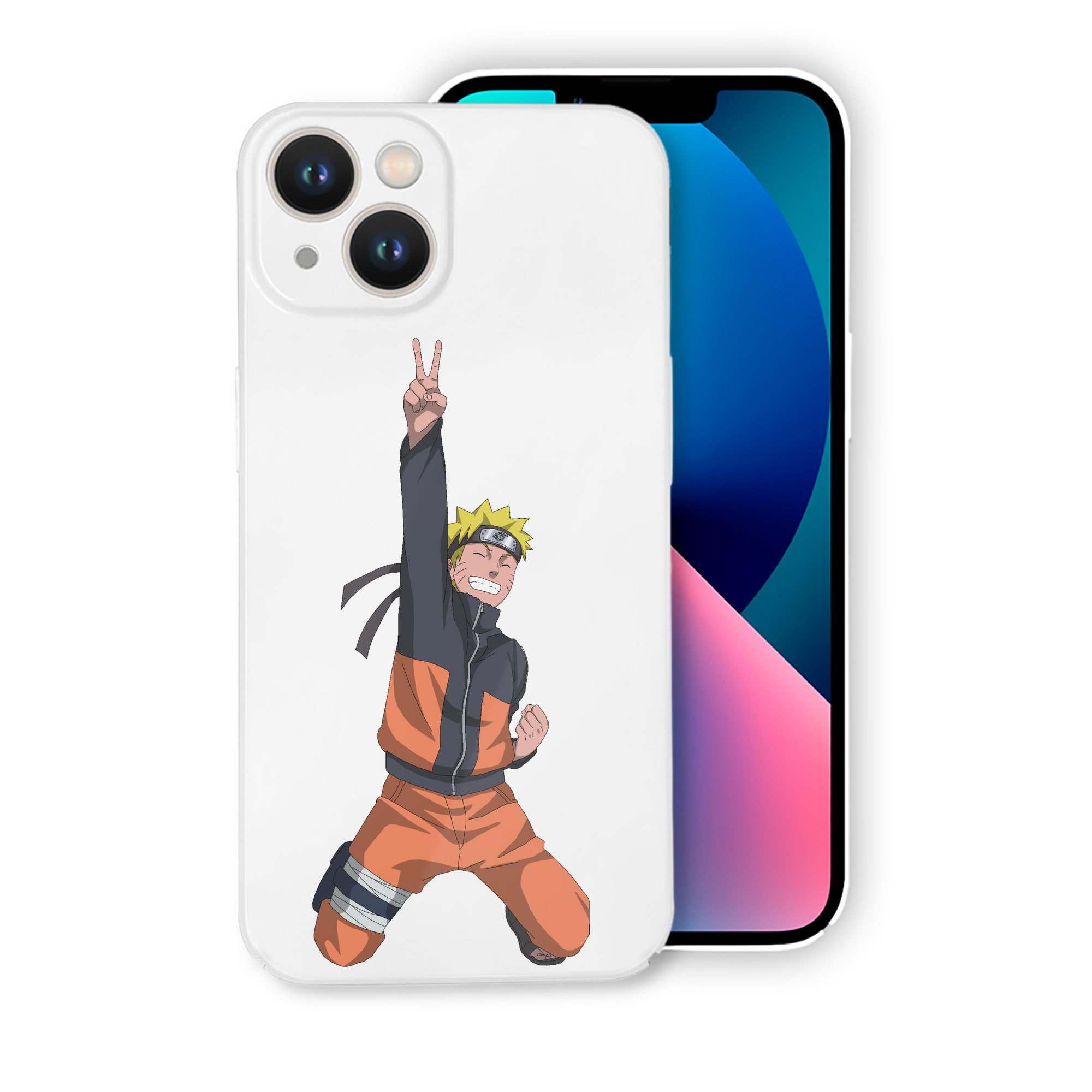 （画像用） NARUTO -ナルト- うずまき ナルト Uzumaki Naruto 【iPhone 14シリーズ対応】ハードケース