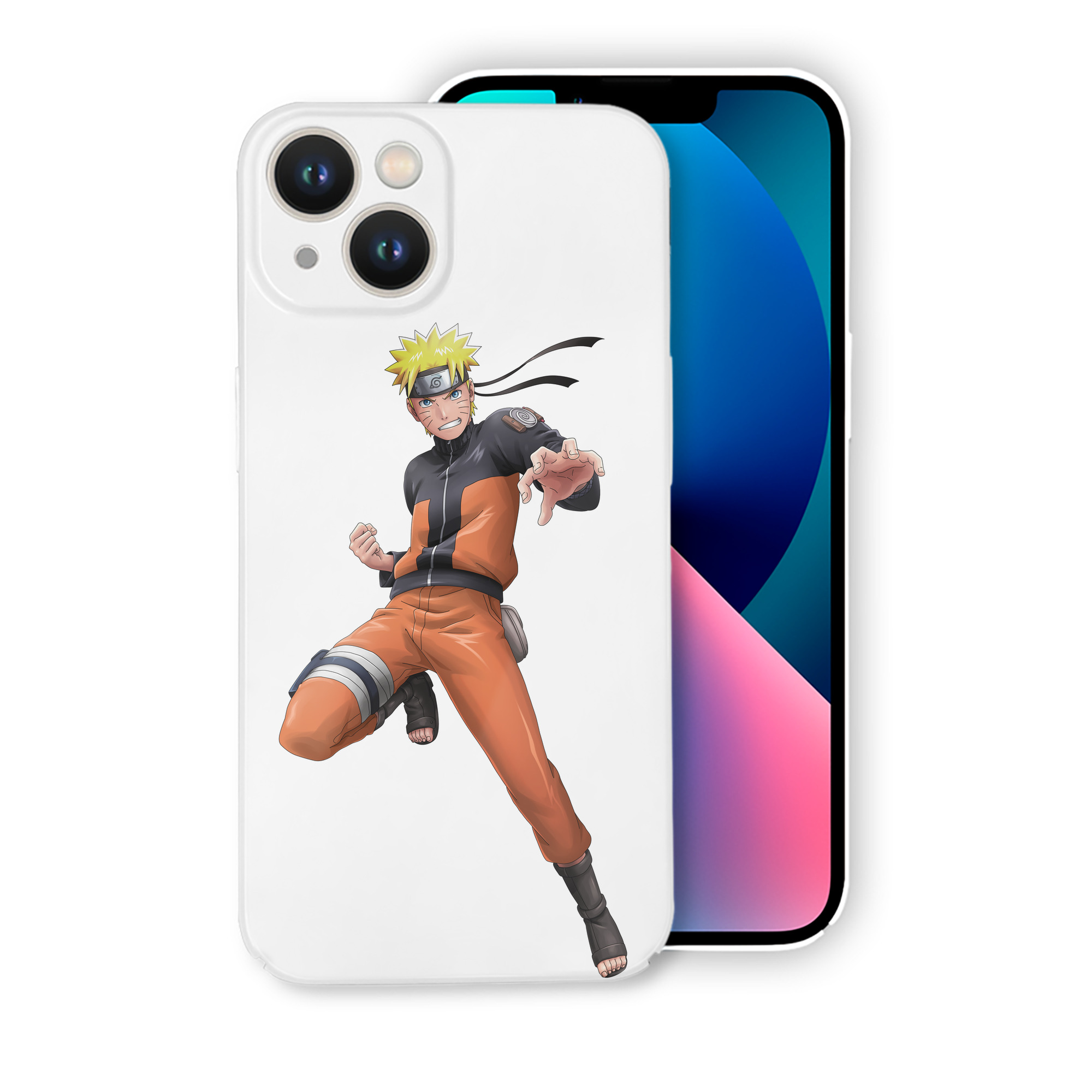（画像用） NARUTO -ナルト- うずまき ナルト Uzumaki Naruto 【iPhone 14シリーズ対応】ハードケース