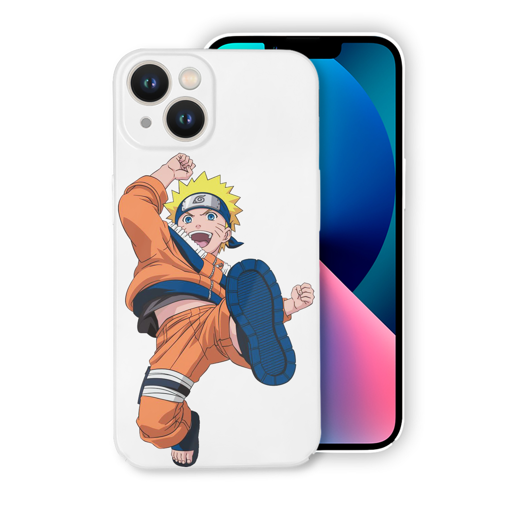 （画像用） NARUTO -ナルト- うずまき ナルト Uzumaki Naruto 【iPhone 14シリーズ対応】ハードケース