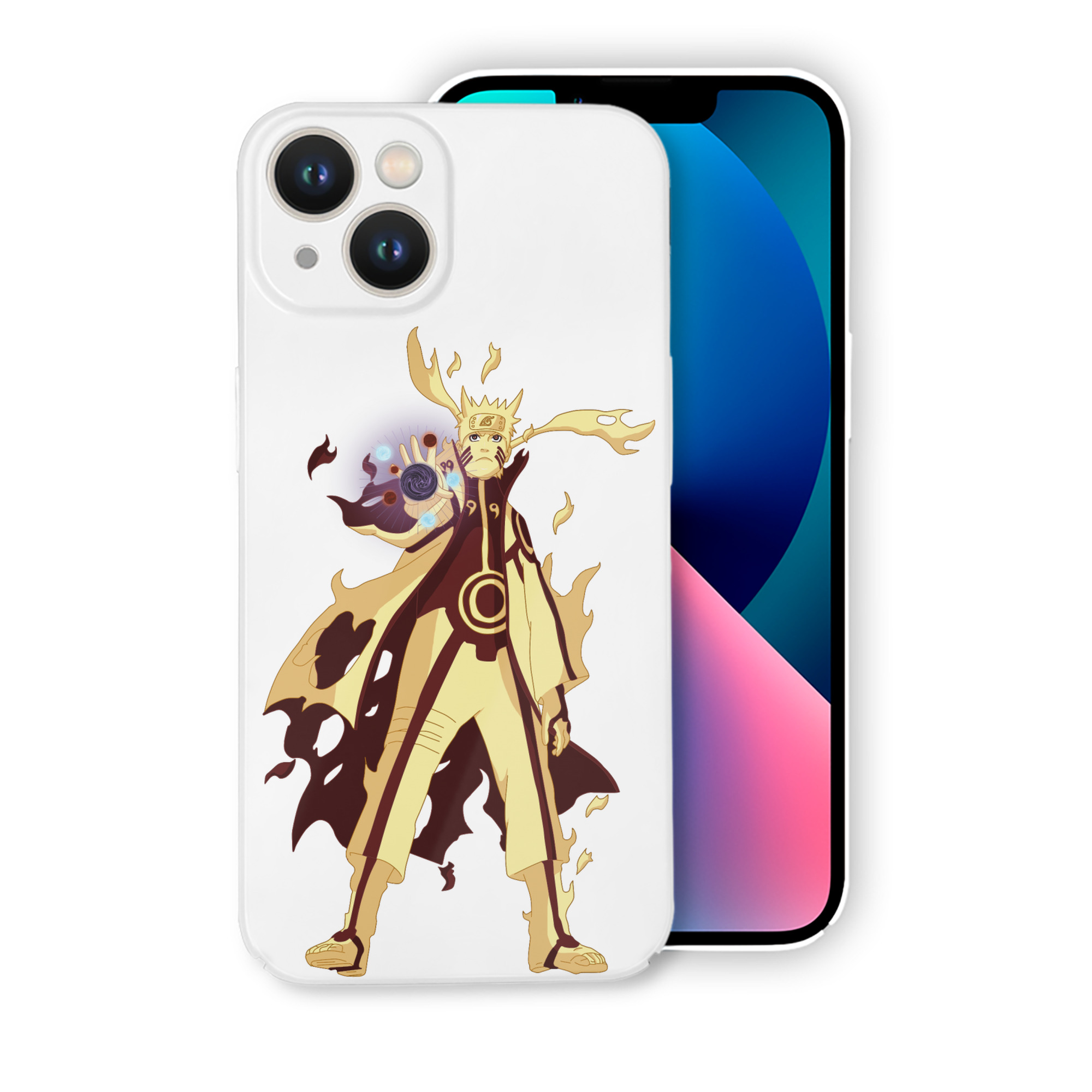 （画像用） NARUTO -ナルト- うずまき ナルト Uzumaki Naruto 【iPhone 14シリーズ対応】ハードケース