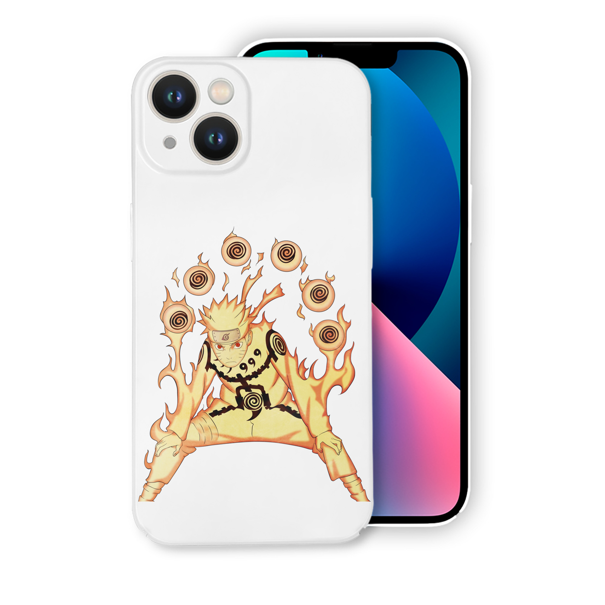 （画像用） NARUTO -ナルト- うずまき ナルト Uzumaki Naruto 【iPhone 14シリーズ対応】ハードケース