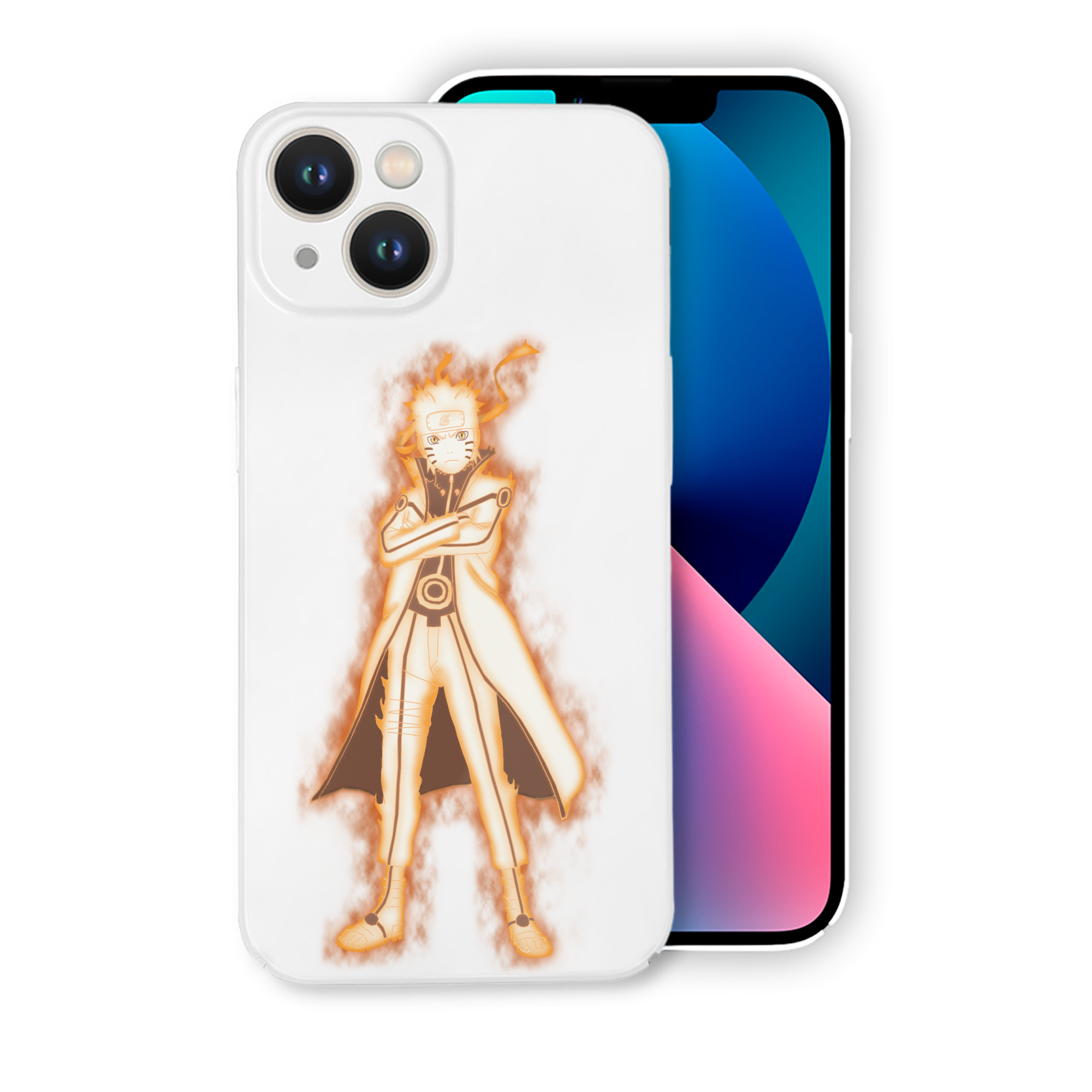 （画像用） NARUTO -ナルト- うずまき ナルト Uzumaki Naruto 【iPhone 14シリーズ対応】ハードケース