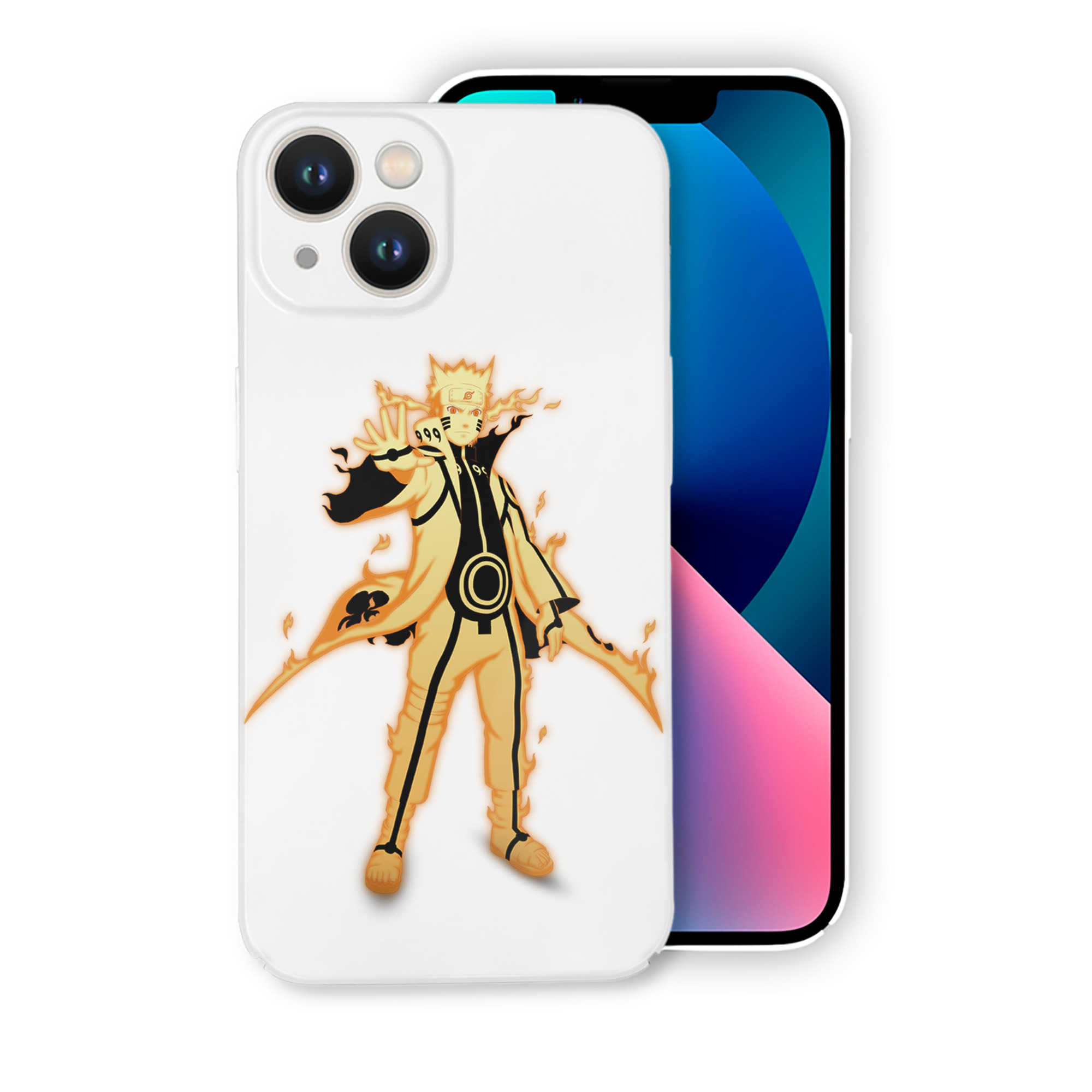 （画像用） NARUTO -ナルト- うずまき ナルト Uzumaki Naruto 【iPhone 14シリーズ対応】ハードケース