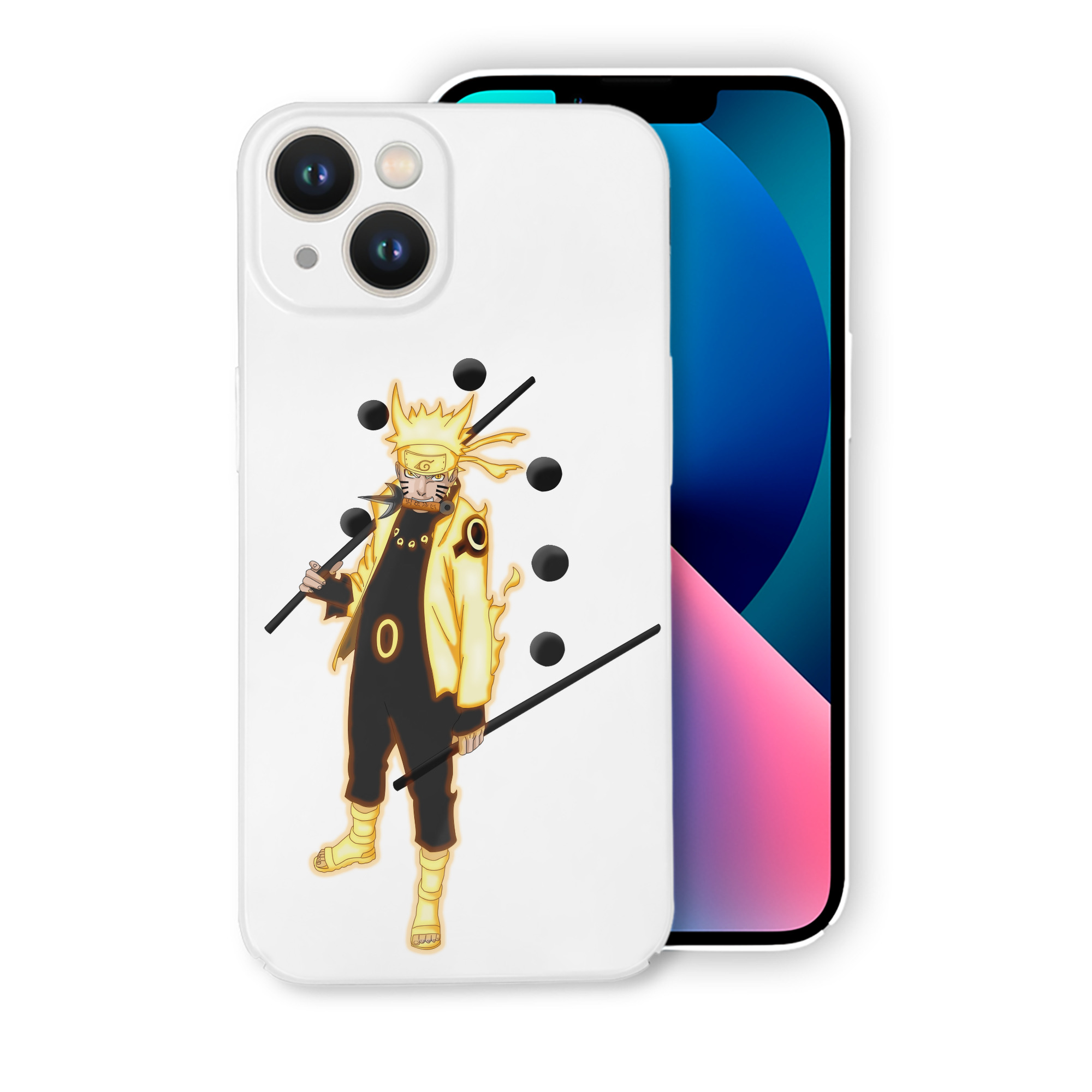 （画像用） NARUTO -ナルト- うずまき ナルト Uzumaki Naruto 【iPhone 14シリーズ対応】ハードケース