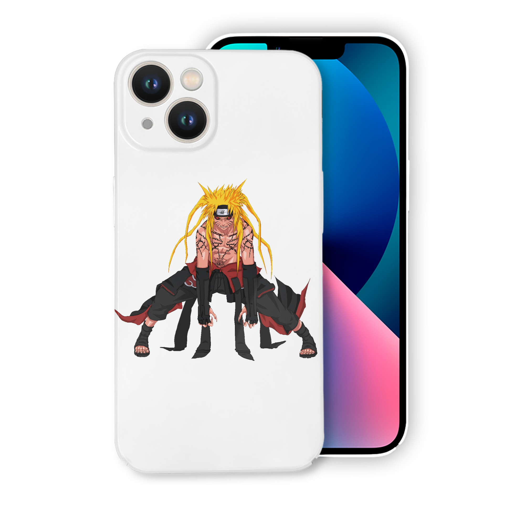 （画像用） NARUTO -ナルト- うずまき ナルト Uzumaki Naruto 【iPhone 14シリーズ対応】ハードケース