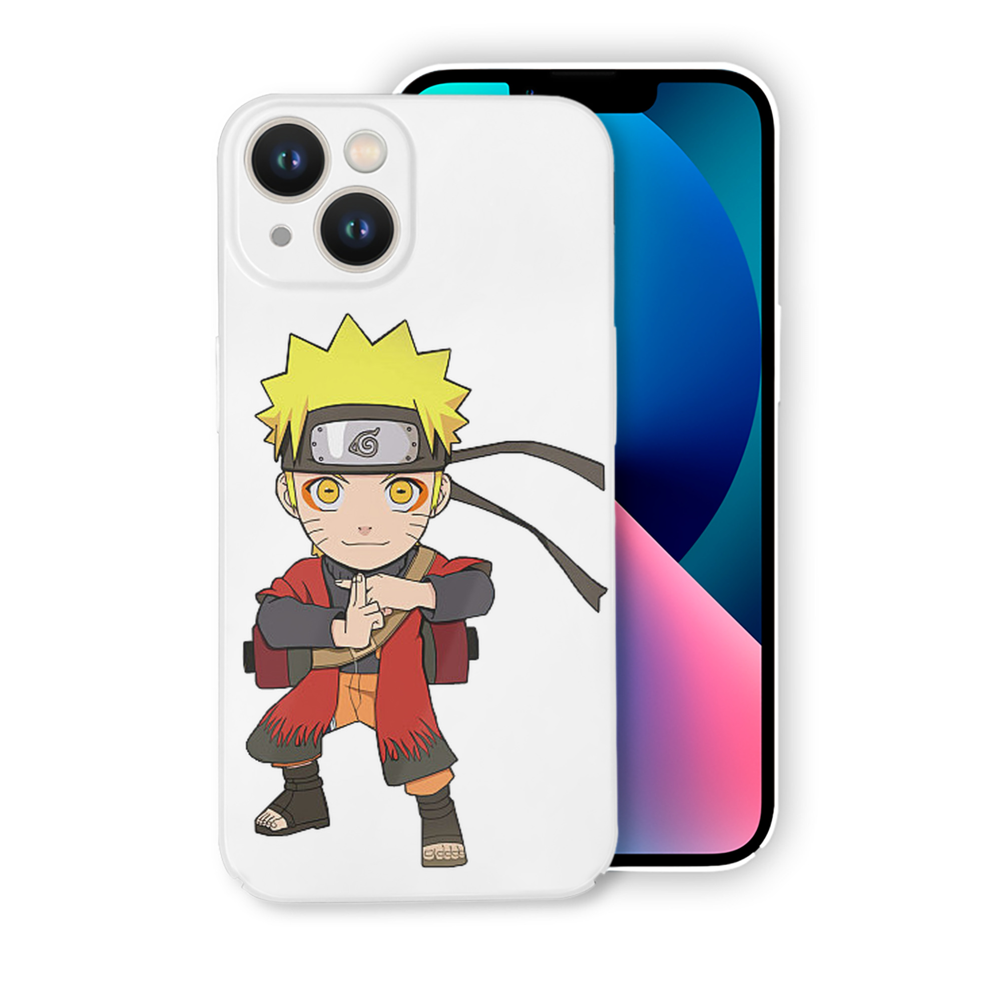 （画像用） NARUTO -ナルト- うずまき ナルト Uzumaki Naruto 【iPhone 14シリーズ対応】ハードケース