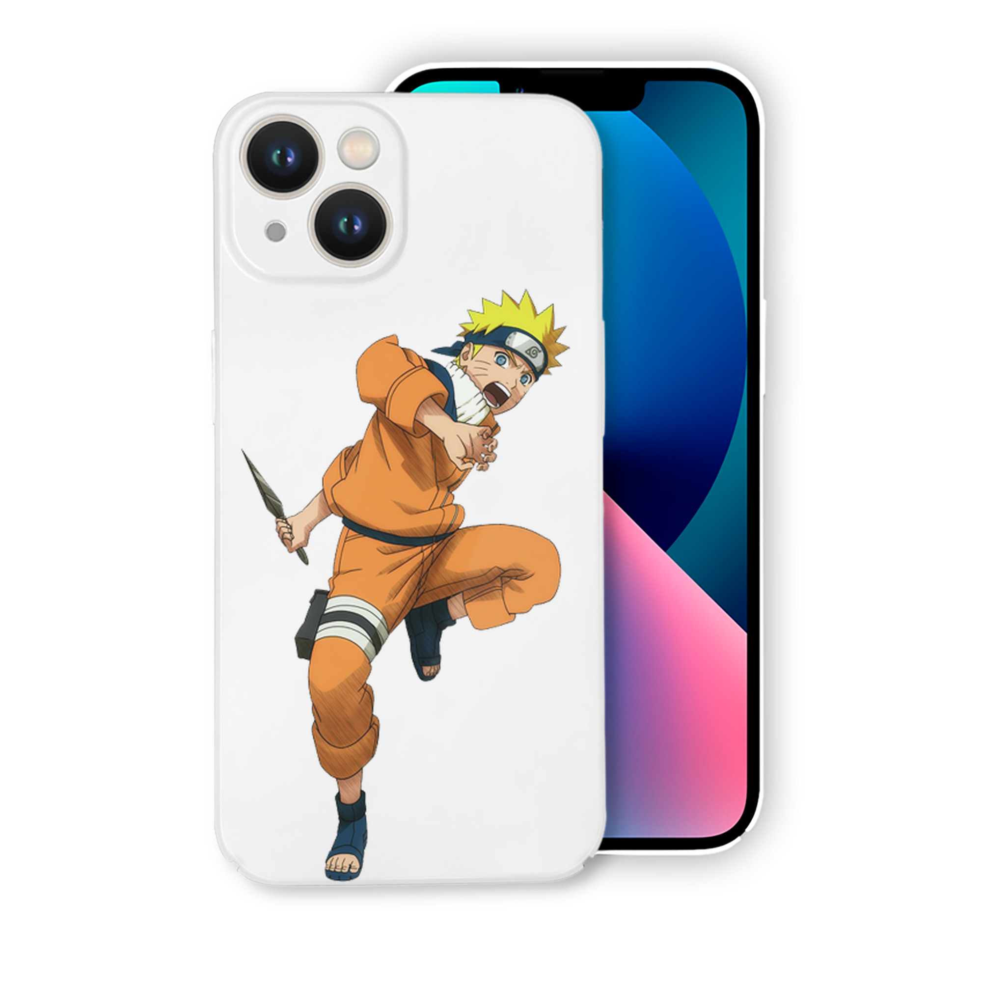 （画像用） NARUTO -ナルト- うずまき ナルト Uzumaki Naruto 【iPhone 14シリーズ対応】ハードケース