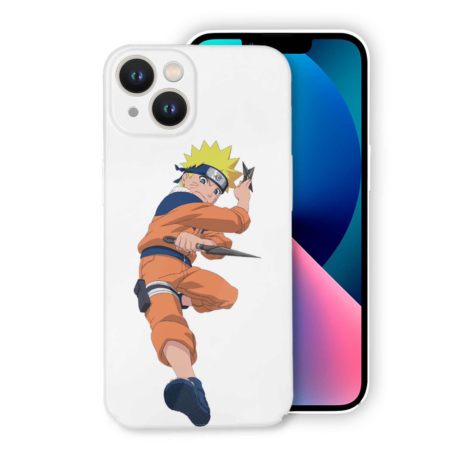 （画像用） NARUTO -ナルト- うずまき ナルト Uzumaki Naruto 【iPhone 14シリーズ対応】ハードケース