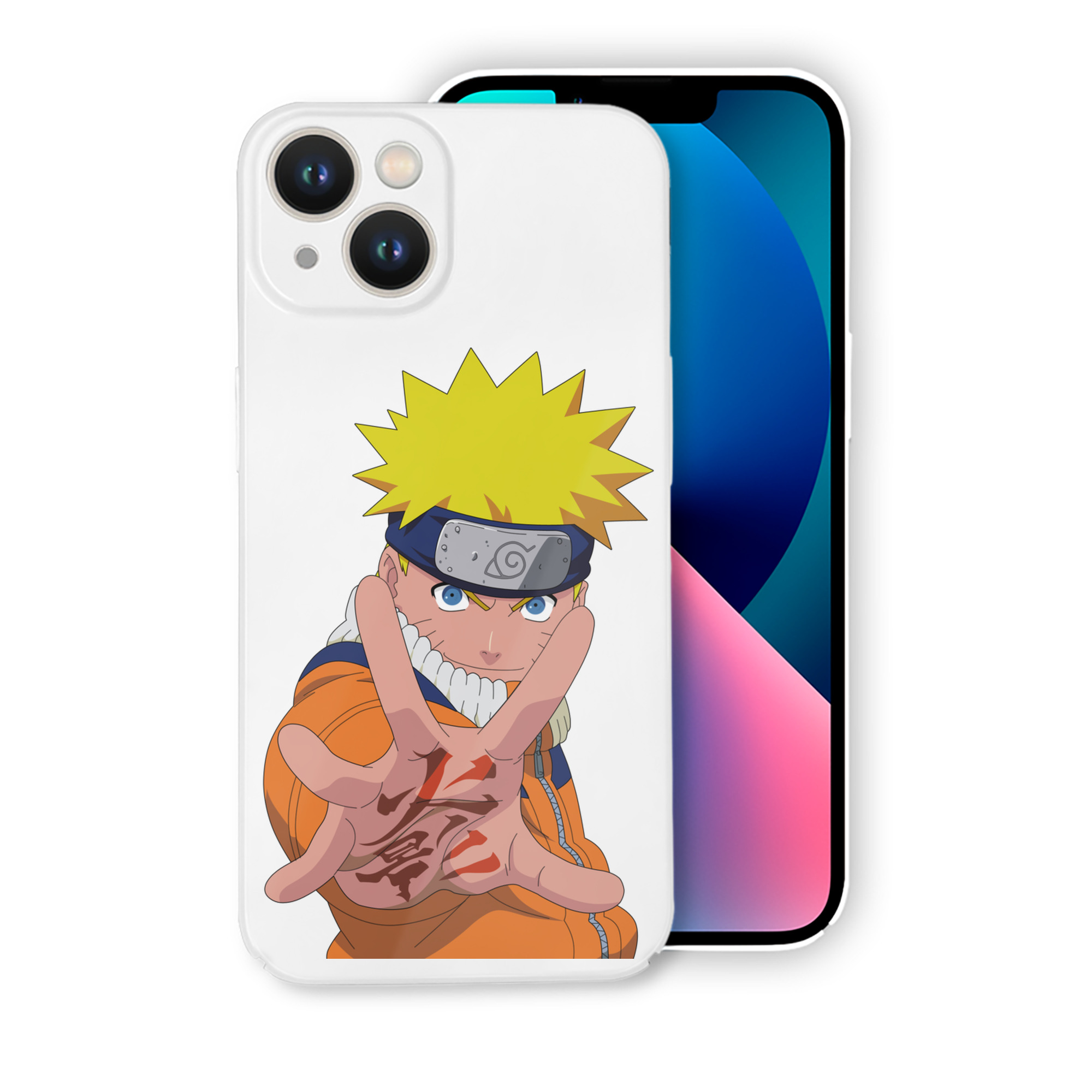 （画像用） NARUTO -ナルト- うずまき ナルト Uzumaki Naruto 【iPhone 14シリーズ対応】ハードケース