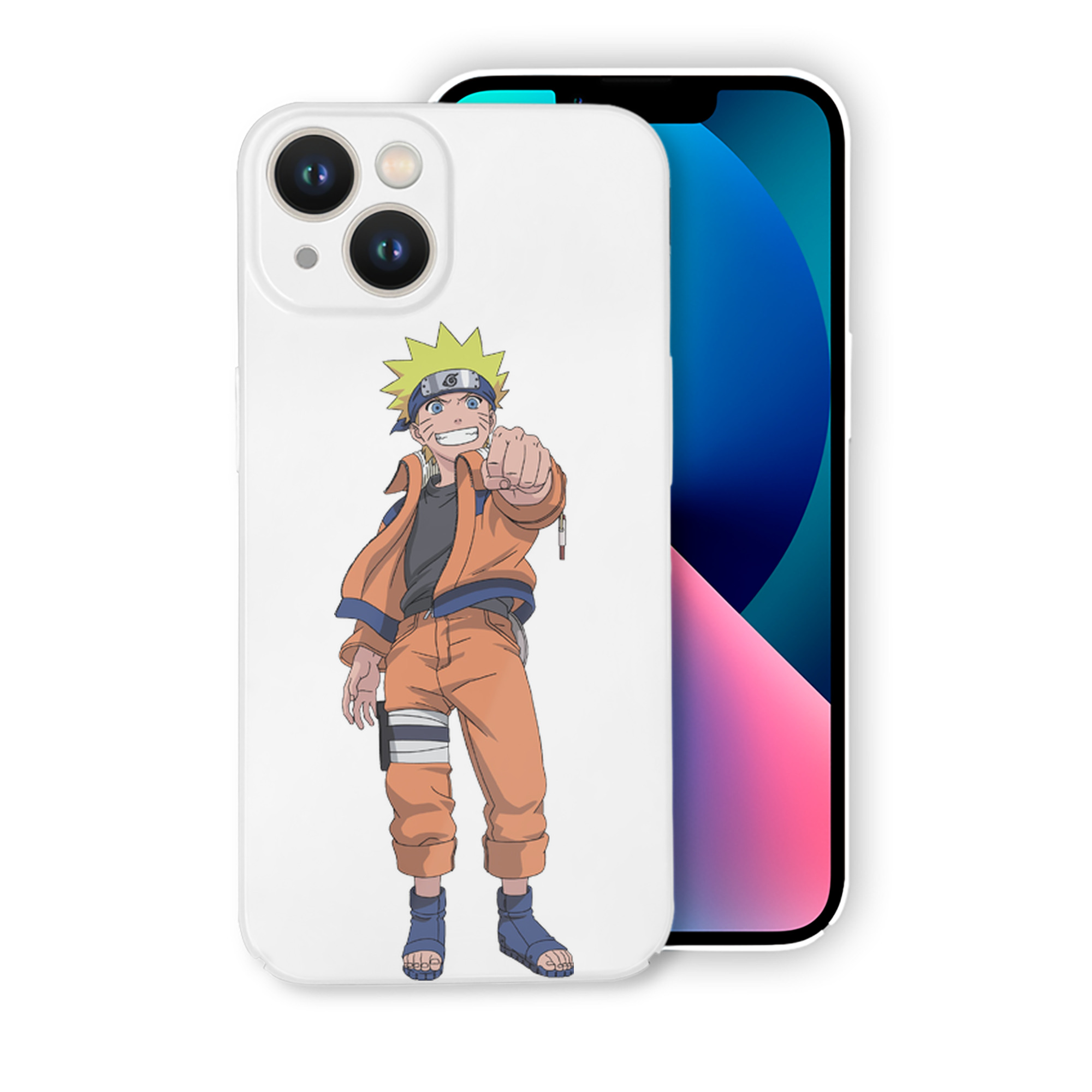 （画像用） NARUTO -ナルト- うずまき ナルト Uzumaki Naruto 【iPhone 14シリーズ対応】ハードケース