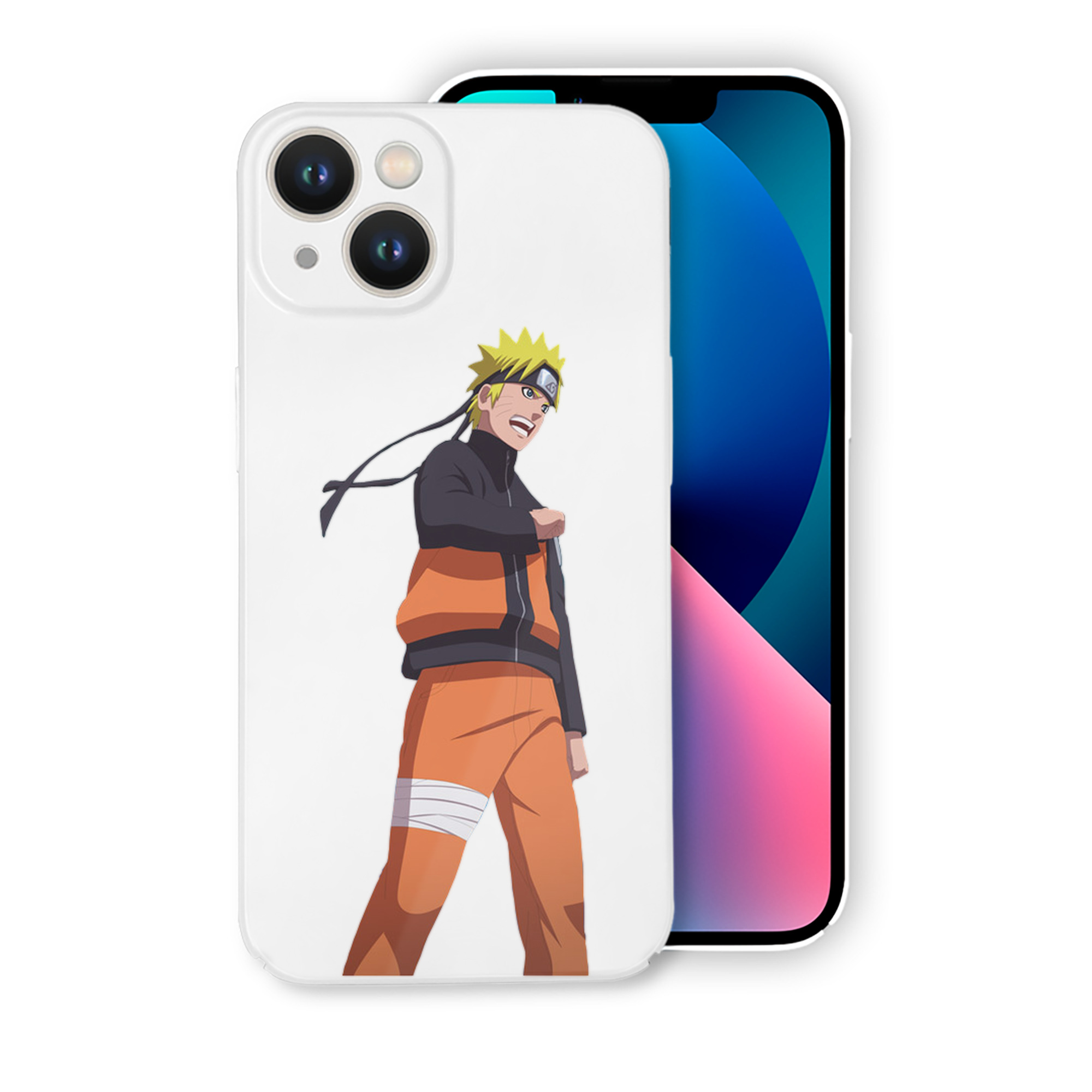 （画像用） NARUTO -ナルト- うずまき ナルト Uzumaki Naruto 【iPhone 14シリーズ対応】ハードケース