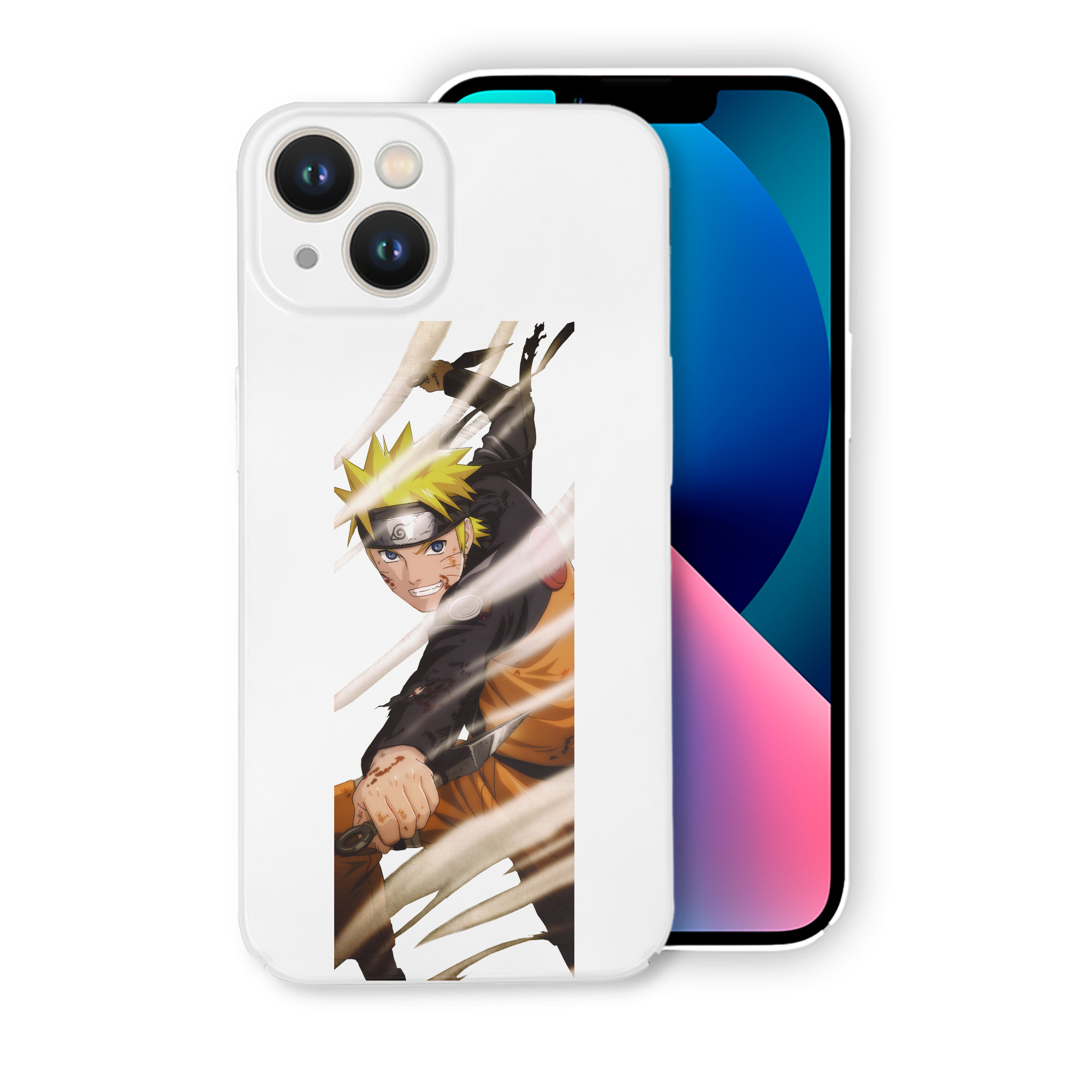 （画像用） NARUTO -ナルト- うずまき ナルト Uzumaki Naruto 【iPhone 14シリーズ対応】ハードケース