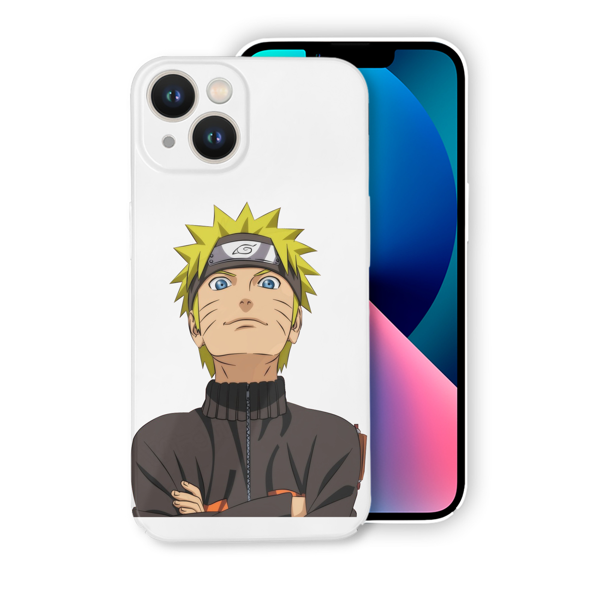 （画像用） NARUTO -ナルト- うずまき ナルト Uzumaki Naruto 【iPhone 14シリーズ対応】ハードケース