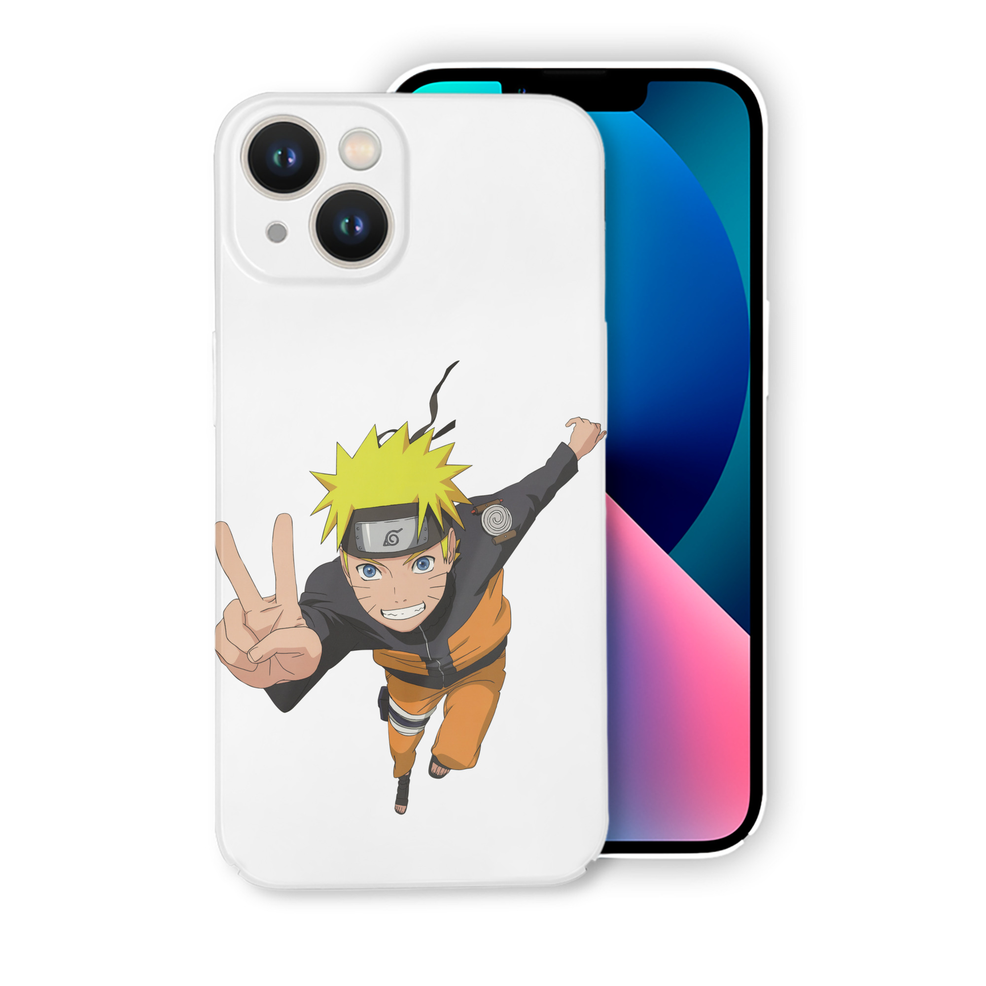（画像用） NARUTO -ナルト- うずまき ナルト Uzumaki Naruto 【iPhone 14シリーズ対応】ハードケース