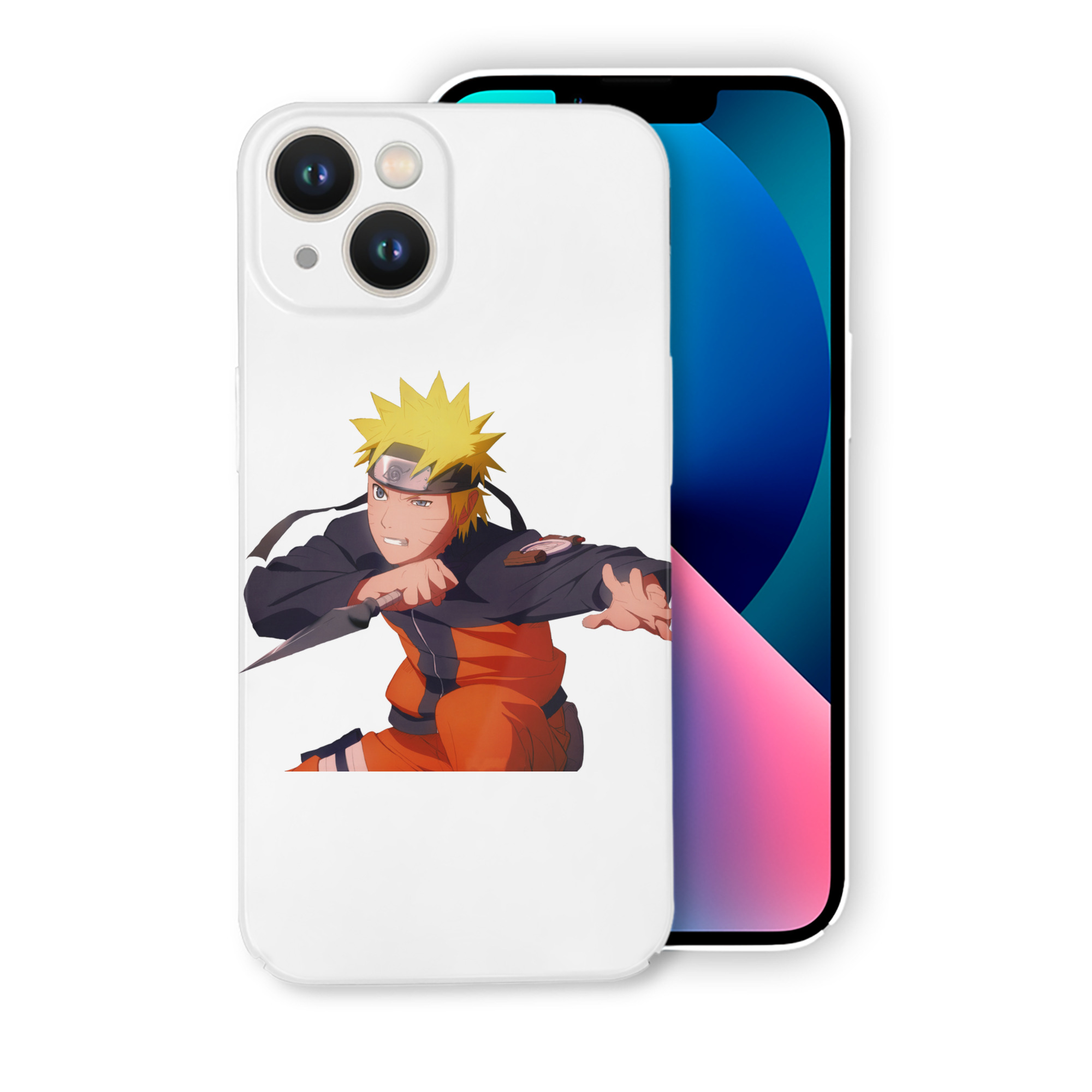 （画像用） NARUTO -ナルト- うずまき ナルト Uzumaki Naruto 【iPhone 14シリーズ対応】ハードケース