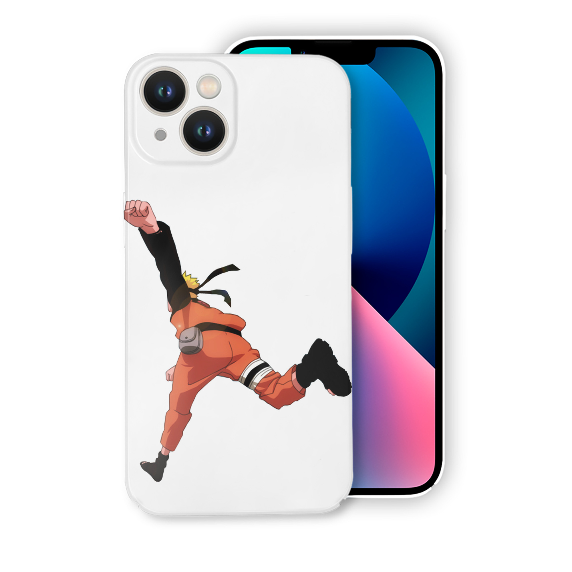 （画像用） NARUTO -ナルト- うずまき ナルト Uzumaki Naruto 【iPhone 14シリーズ対応】ハードケース
