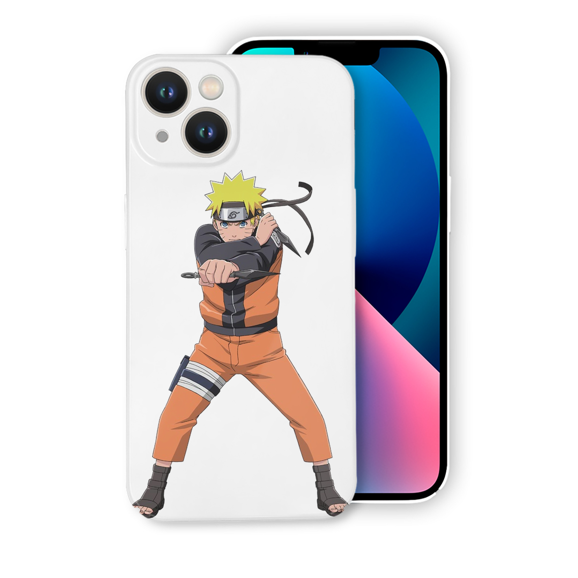 （画像用） NARUTO -ナルト- うずまき ナルト Uzumaki Naruto 【iPhone 14シリーズ対応】ハードケース